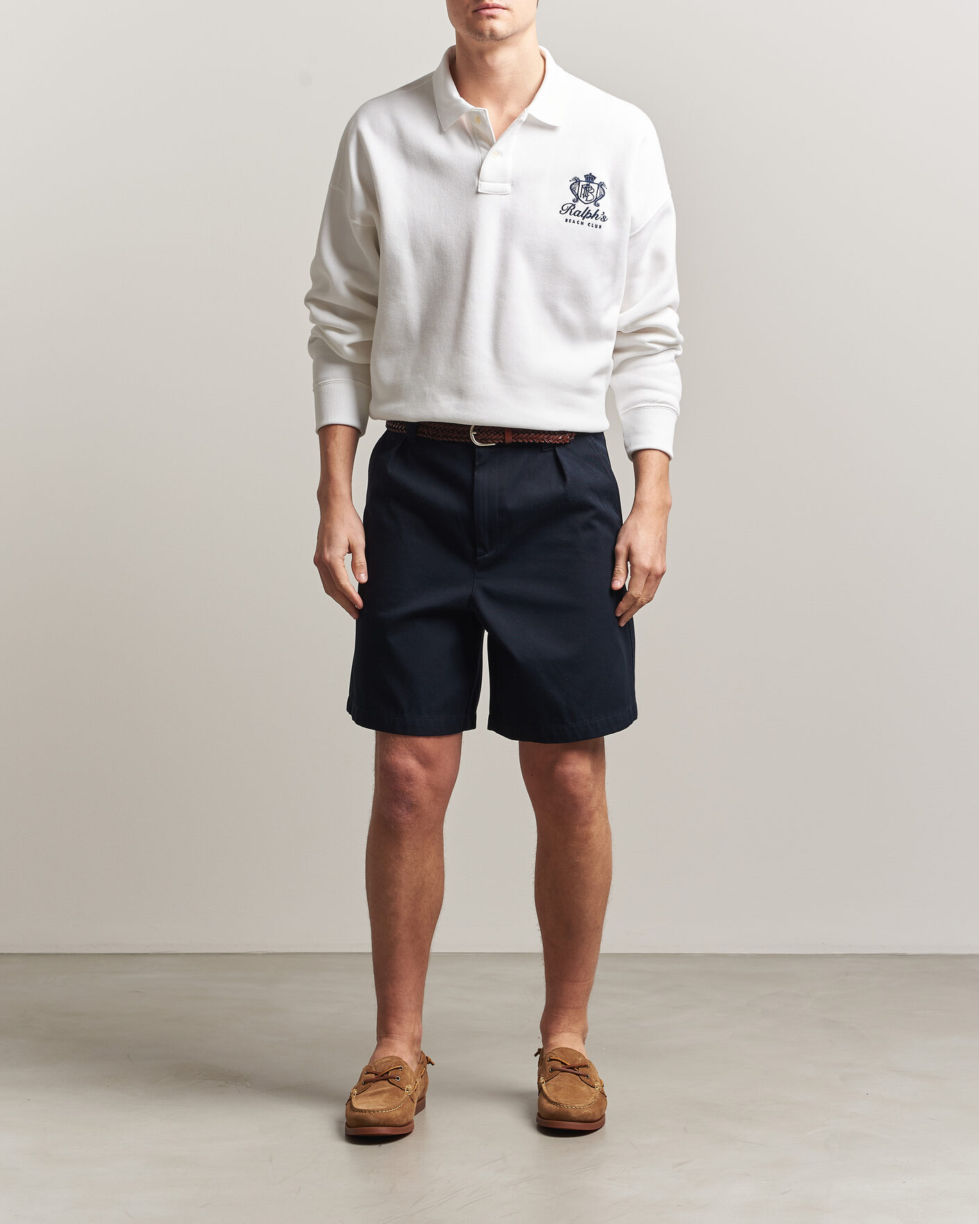 Herr | Tröjor | Polo Ralph Lauren | Ralph's Beach Club Sweater White