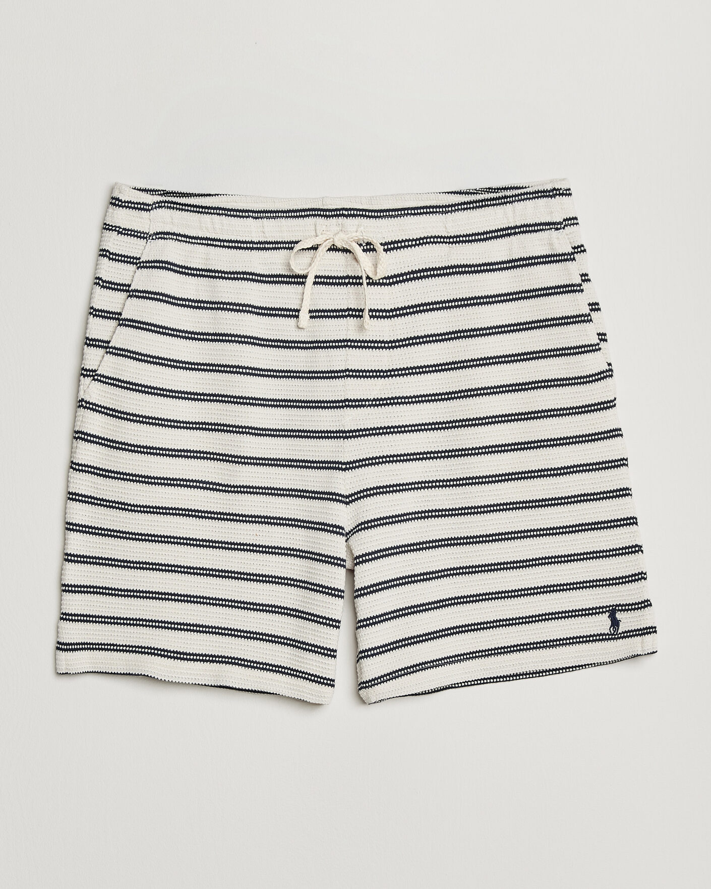 Herr | Shorts | Polo Ralph Lauren | Knitted Shorts Pale Cream/Newport Navy