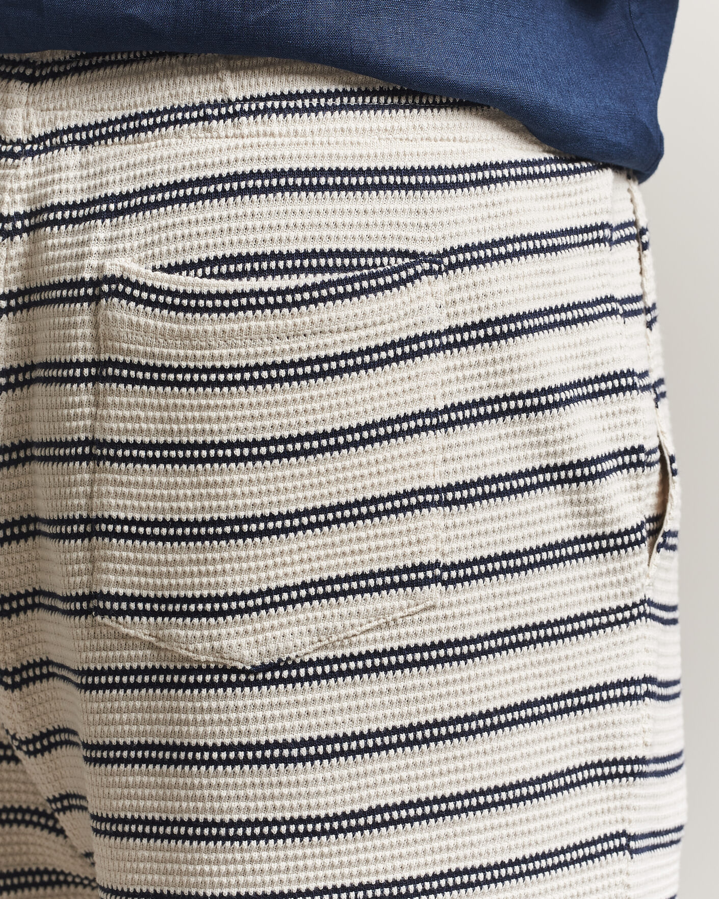 Herr | Shorts | Polo Ralph Lauren | Knitted Shorts Pale Cream/Newport Navy