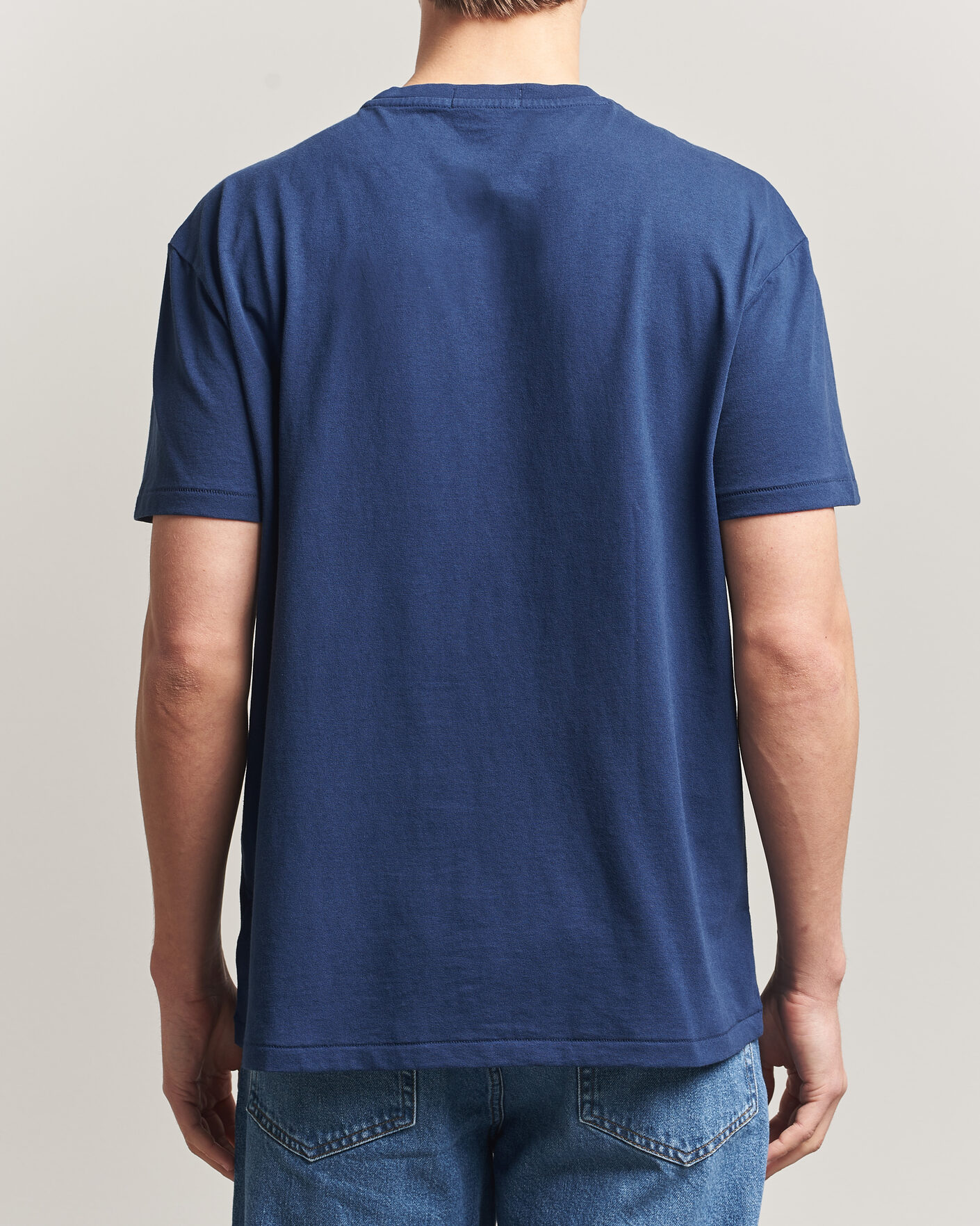 Herr | T-Shirts | Polo Ralph Lauren | Ralph's Beach Club Printed Tee Dark Cobalt