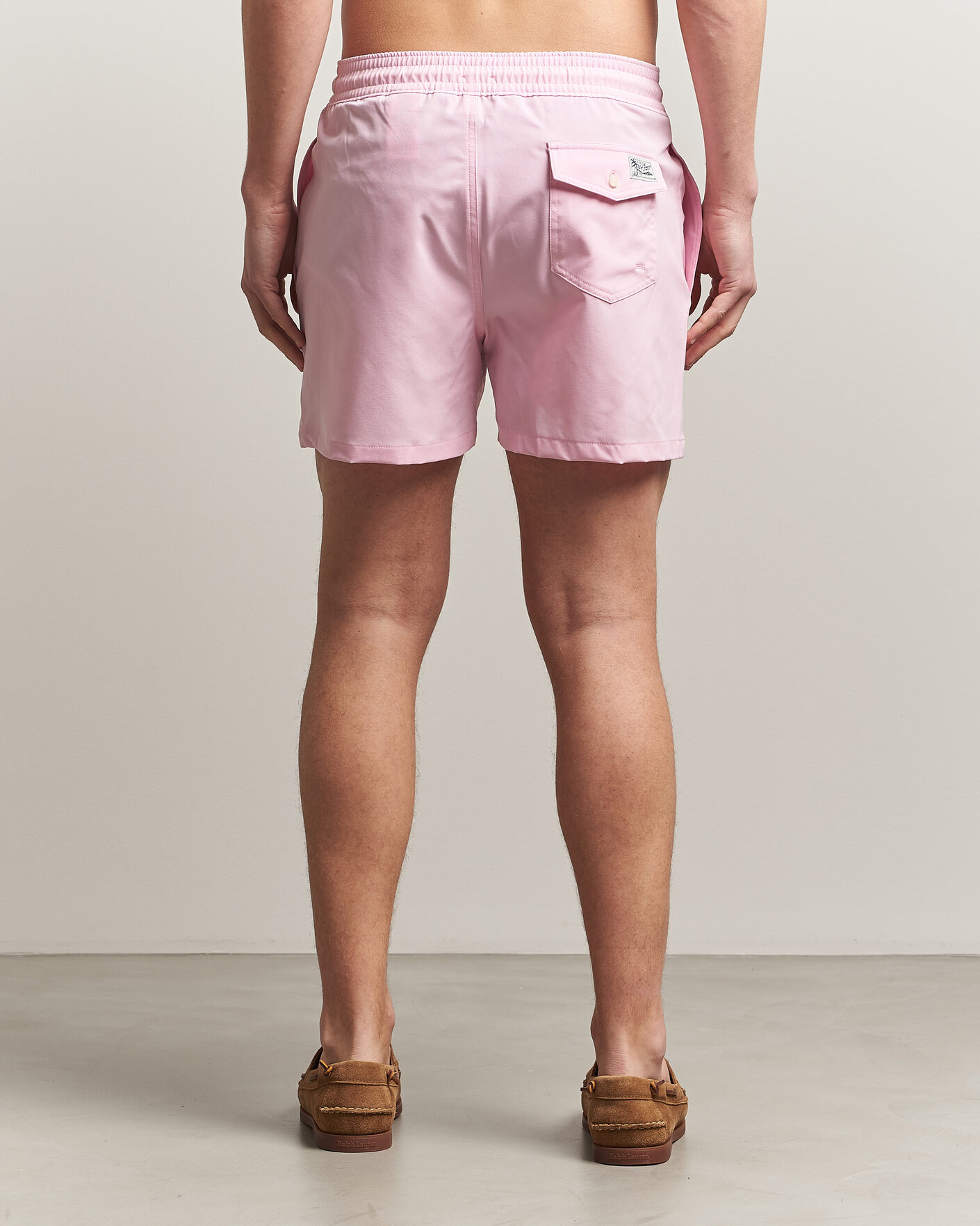 Herr | Badbyxor | Polo Ralph Lauren | Traveler Slim Trunk Pink