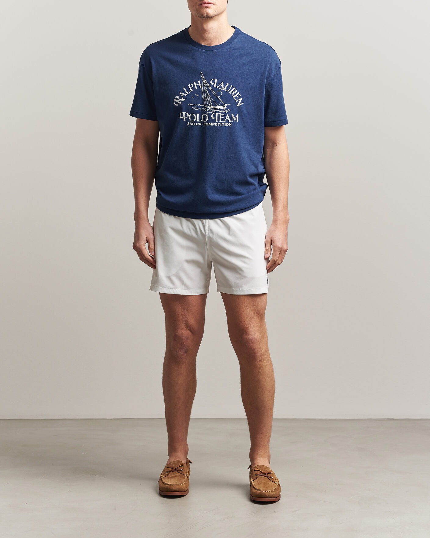 Herr | Polo Ralph Lauren Traveler Slim Trunk White | Polo Ralph Lauren | Traveler Slim Trunk White