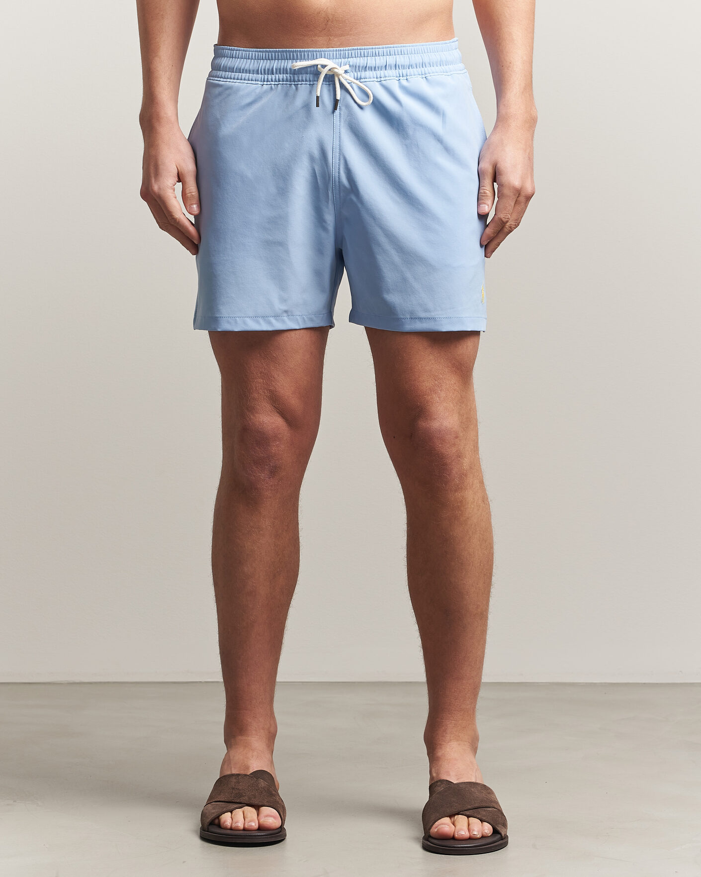 Herr | Badbyxor | Polo Ralph Lauren | Traveler Slim Trunk Light Blue