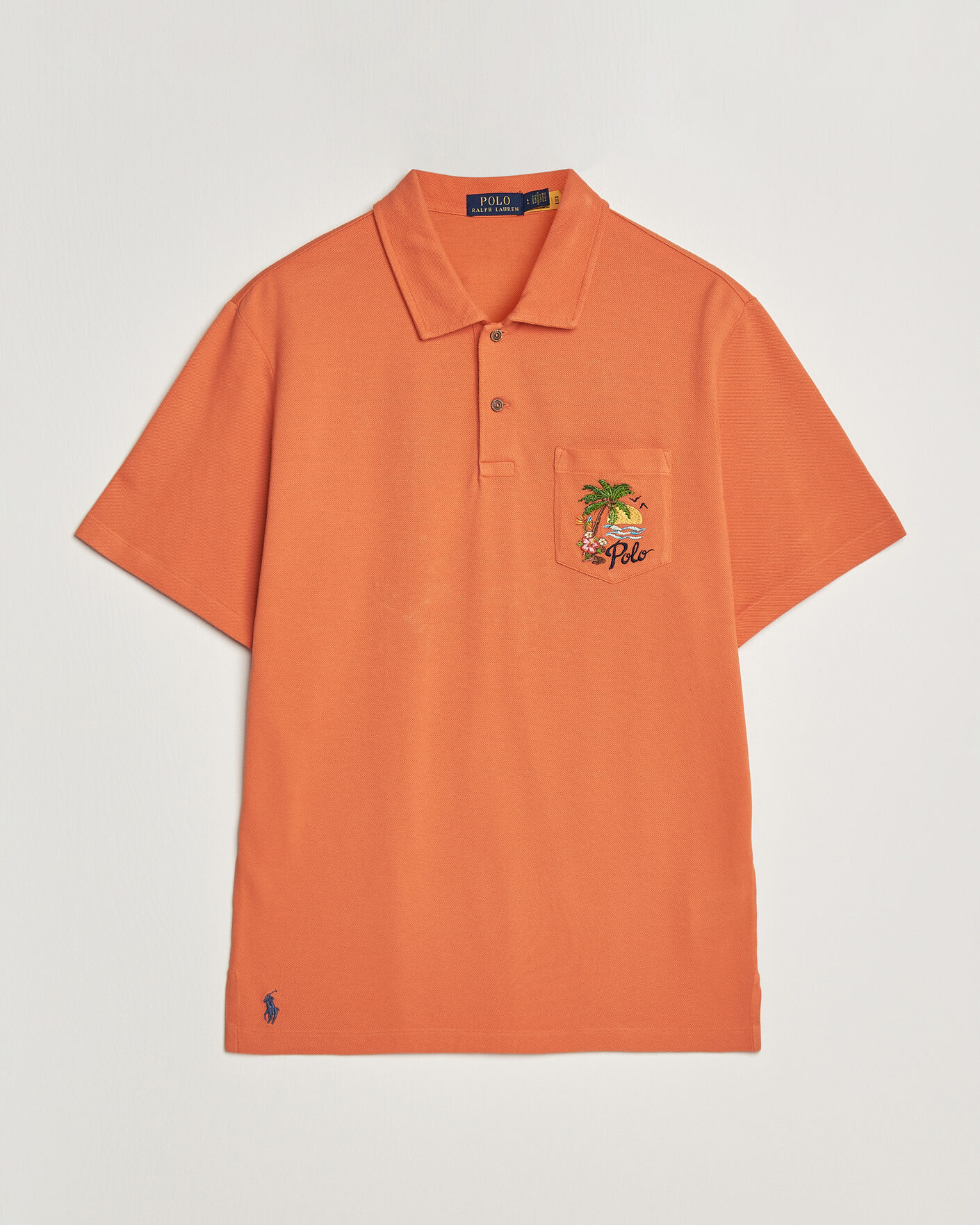 Herr | Pikéer | Polo Ralph Lauren | Classic Fit Pocket Polo Solar Sky