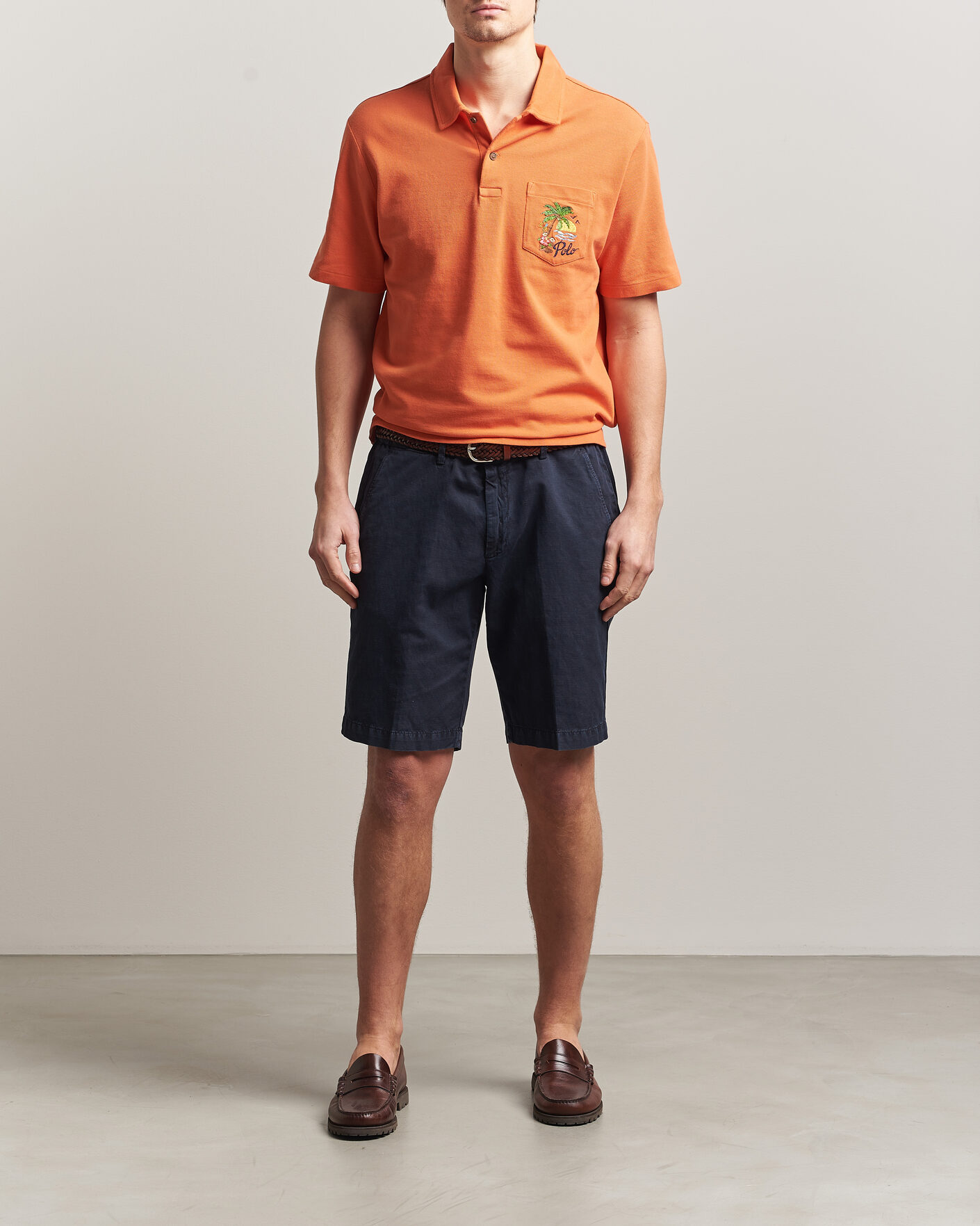 Herr | Pikéer | Polo Ralph Lauren | Classic Fit Pocket Polo Solar Sky