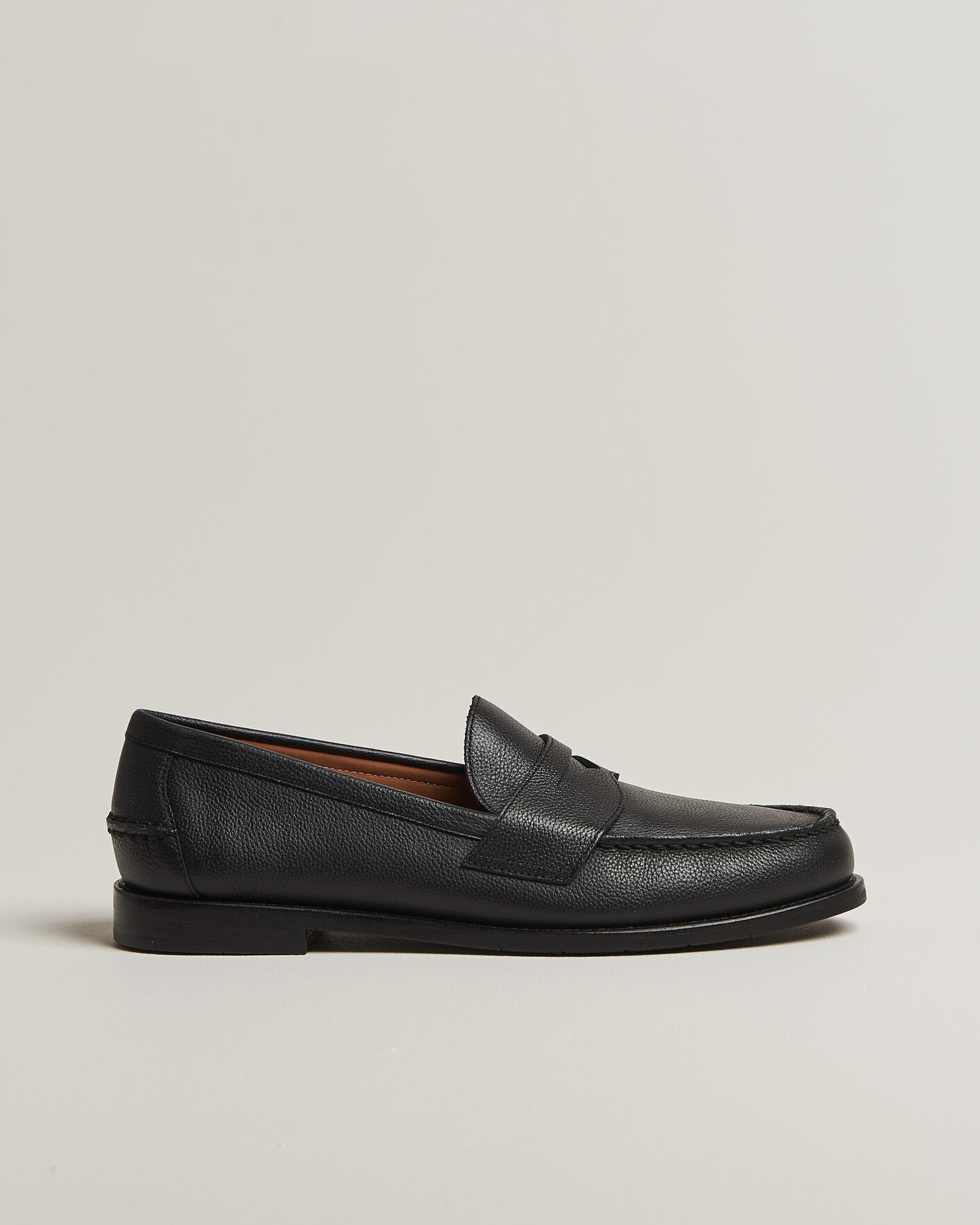 Herr | Loafers | Polo Ralph Lauren | Alston Penny Loafer Black Pebble Calf