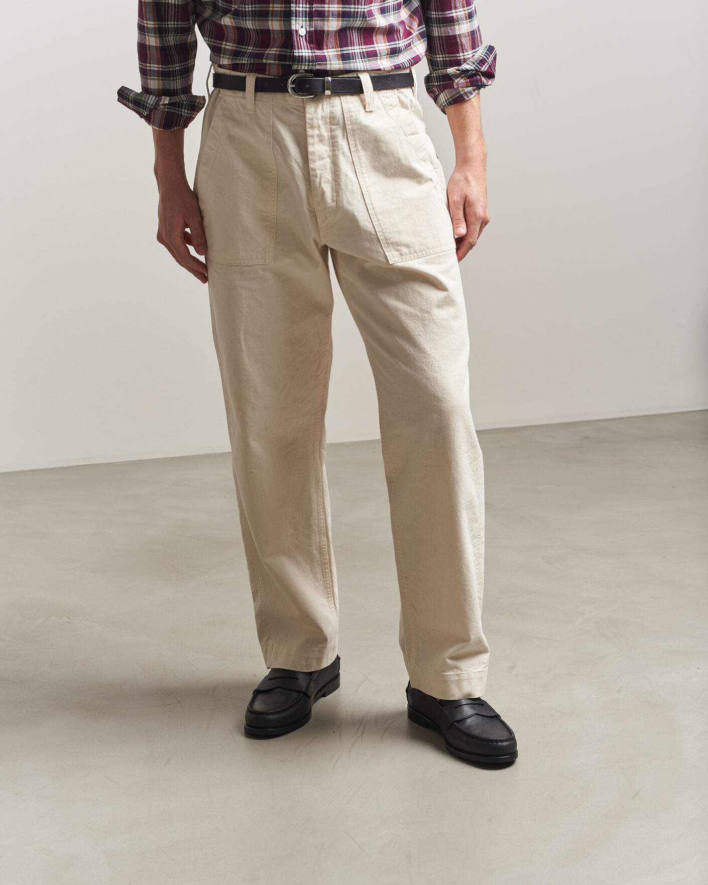 Herr | Loafers | Polo Ralph Lauren | Alston Penny Loafer Black Pebble Calf