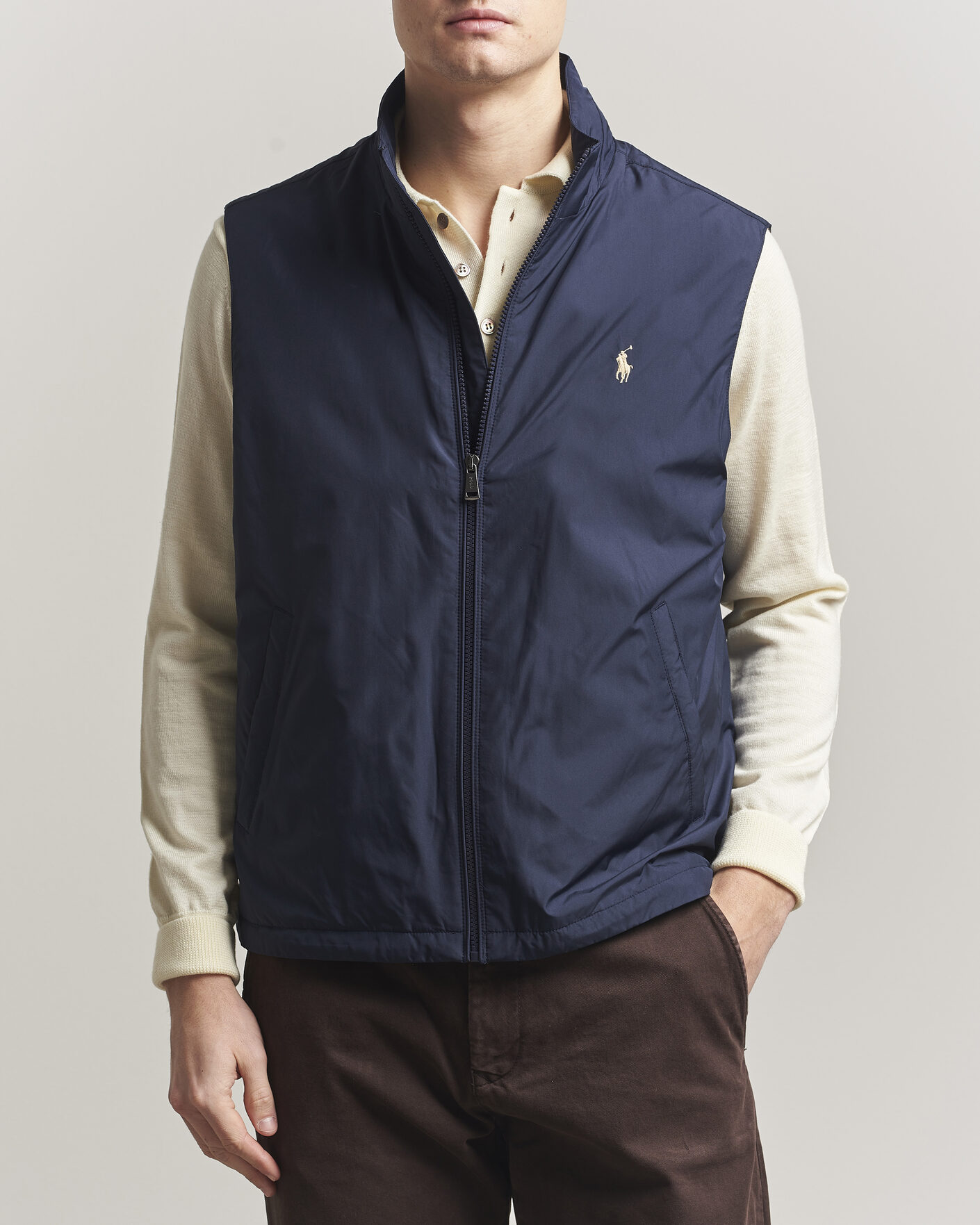 Herr | Västar | Polo Ralph Lauren | Insulated Packable Vest Navy