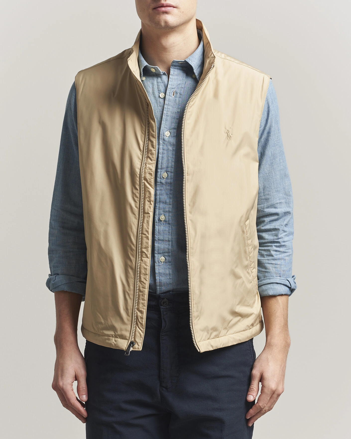 Herr | Västar | Polo Ralph Lauren | Insulated Packable Vest Beige