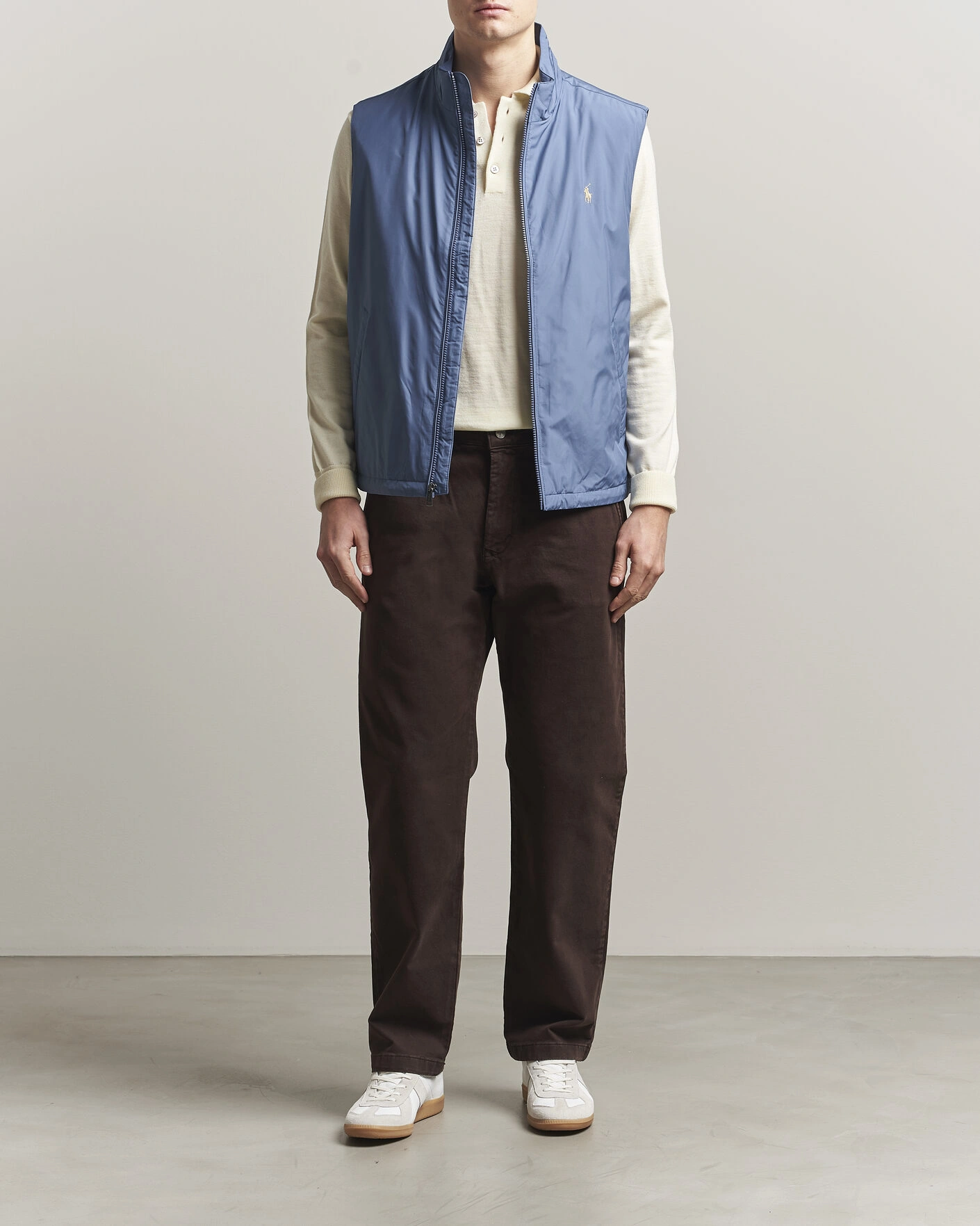 Herr | Västar | Polo Ralph Lauren | Insulated Packable Vest Capri Blue