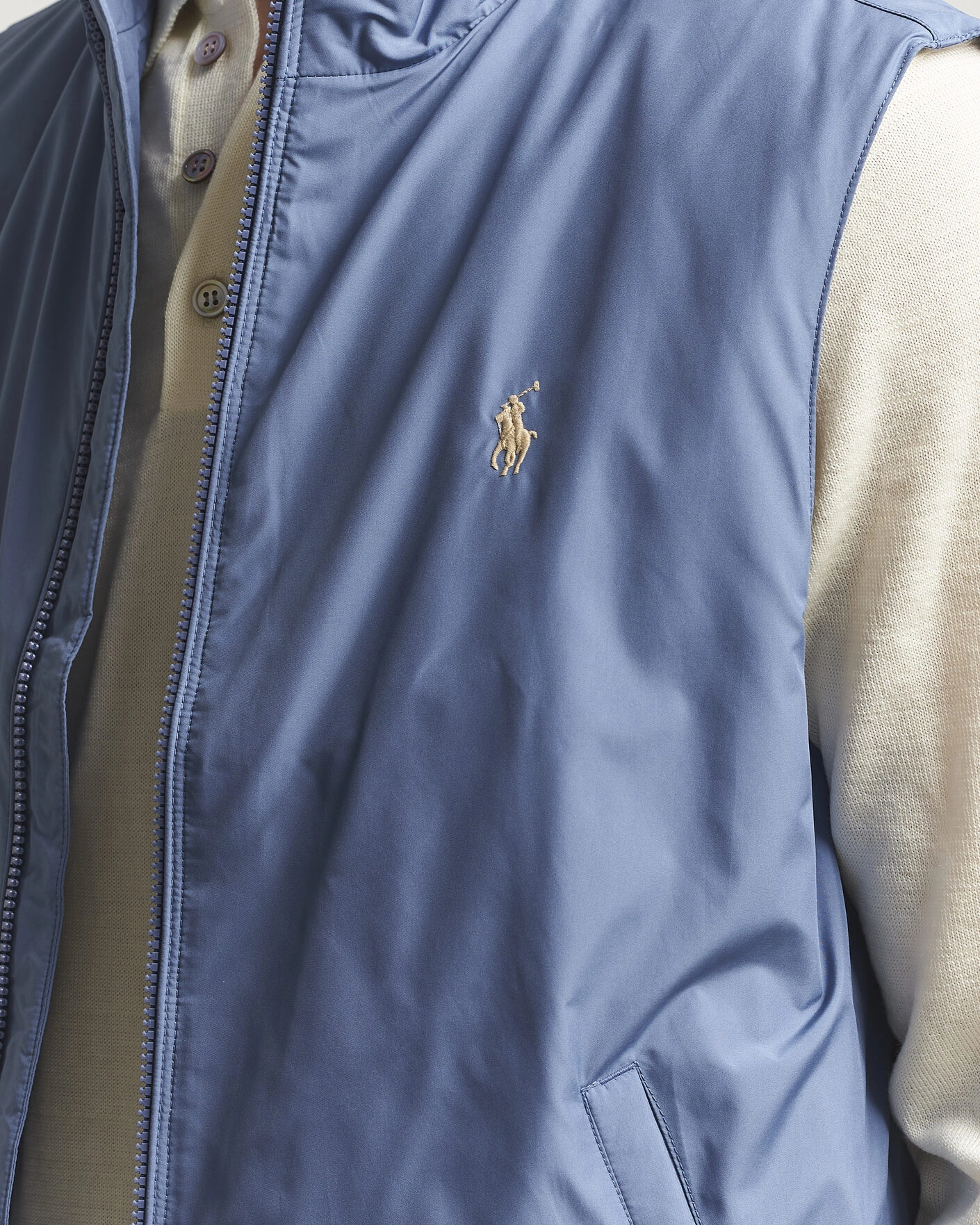 Herr | Västar | Polo Ralph Lauren | Insulated Packable Vest Capri Blue