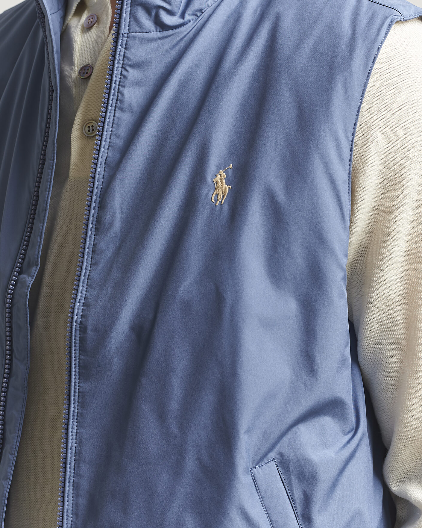 Herr | Västar | Polo Ralph Lauren | Insulated Packable Vest Capri Blue