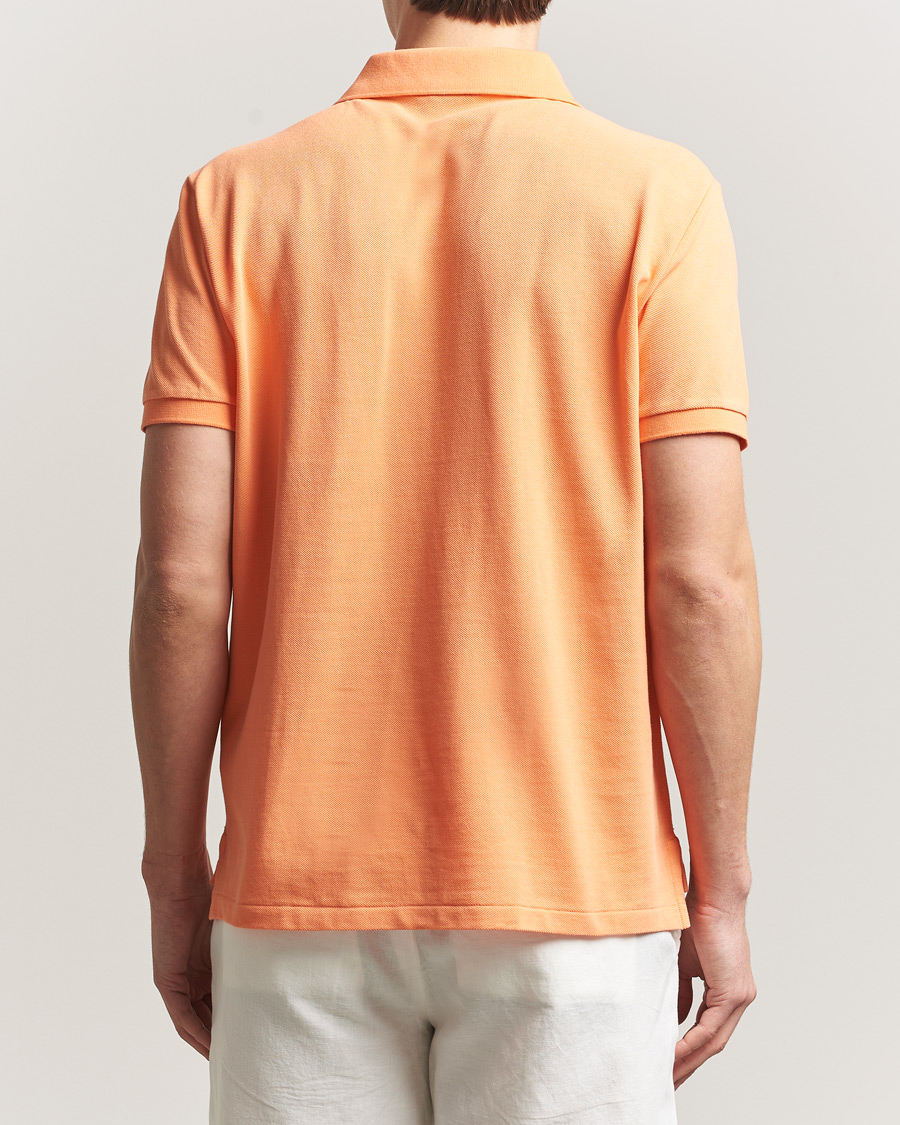 Herr | Pikéer | Polo Ralph Lauren | Custom Slim Fit Polo Pompano Orange