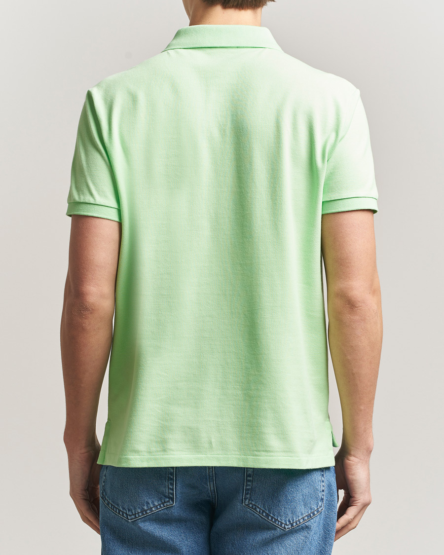 Herr | Pikéer | Polo Ralph Lauren | Custom Slim Fit Polo Cruise Lime