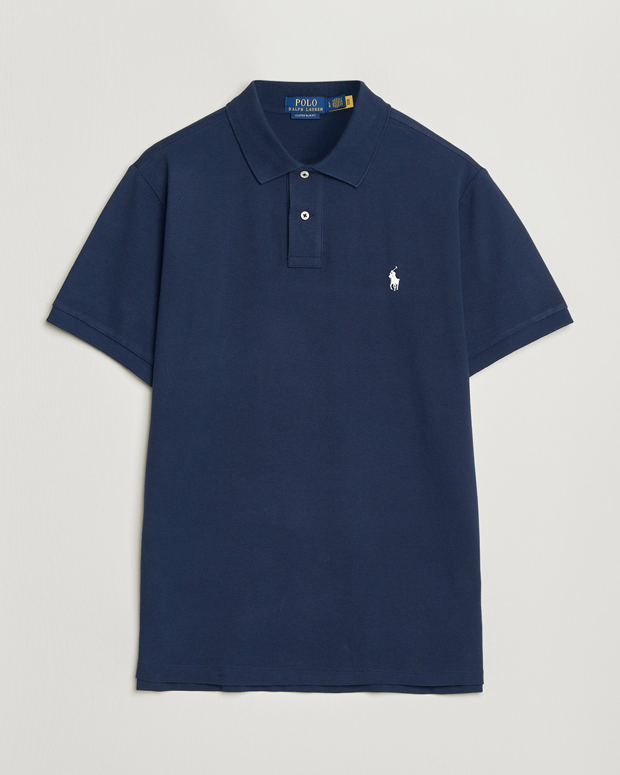 Herr | Pikéer | Polo Ralph Lauren | Custom Slim Fit Polo Navy