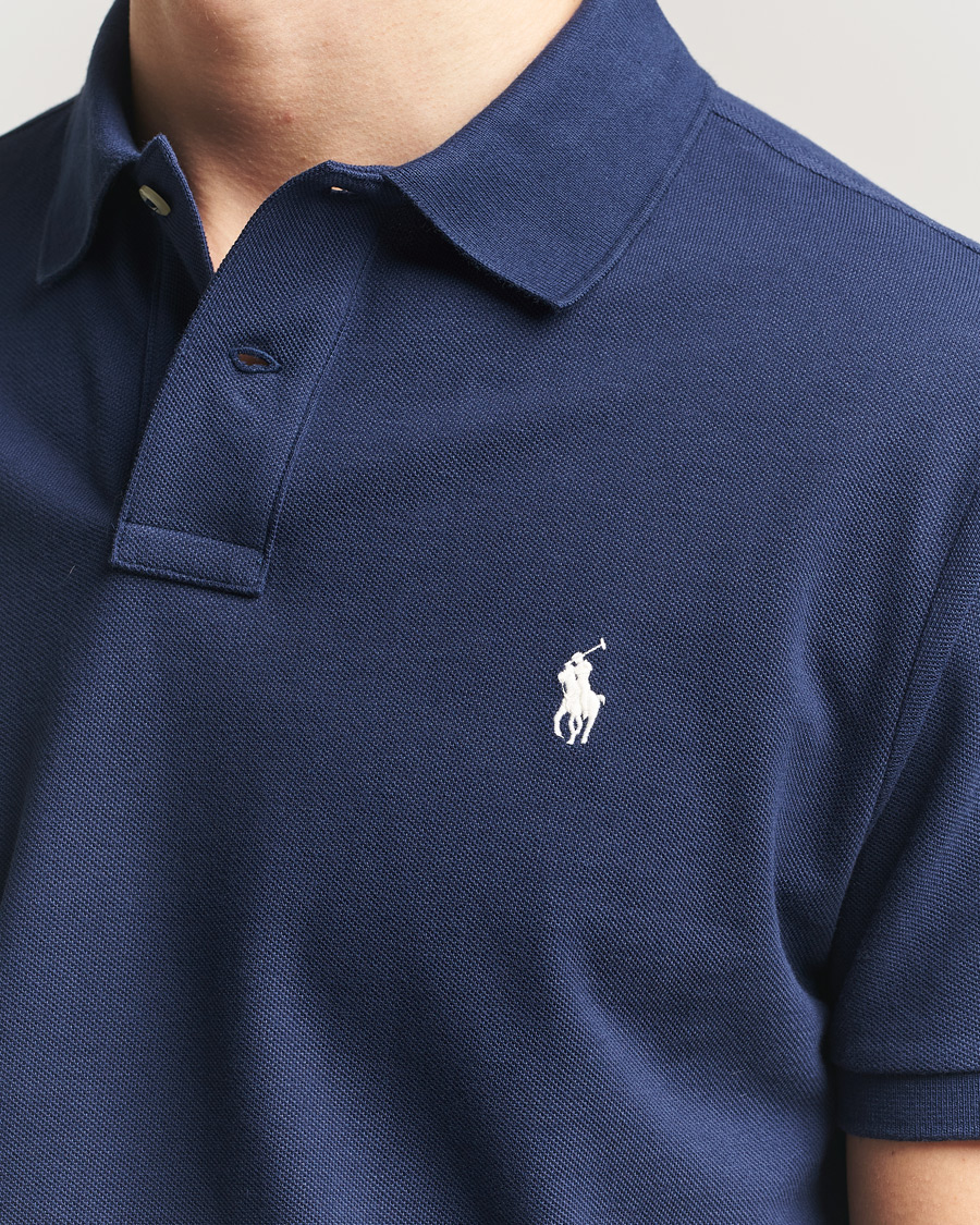 Herr | Pikéer | Polo Ralph Lauren | Custom Slim Fit Polo Navy
