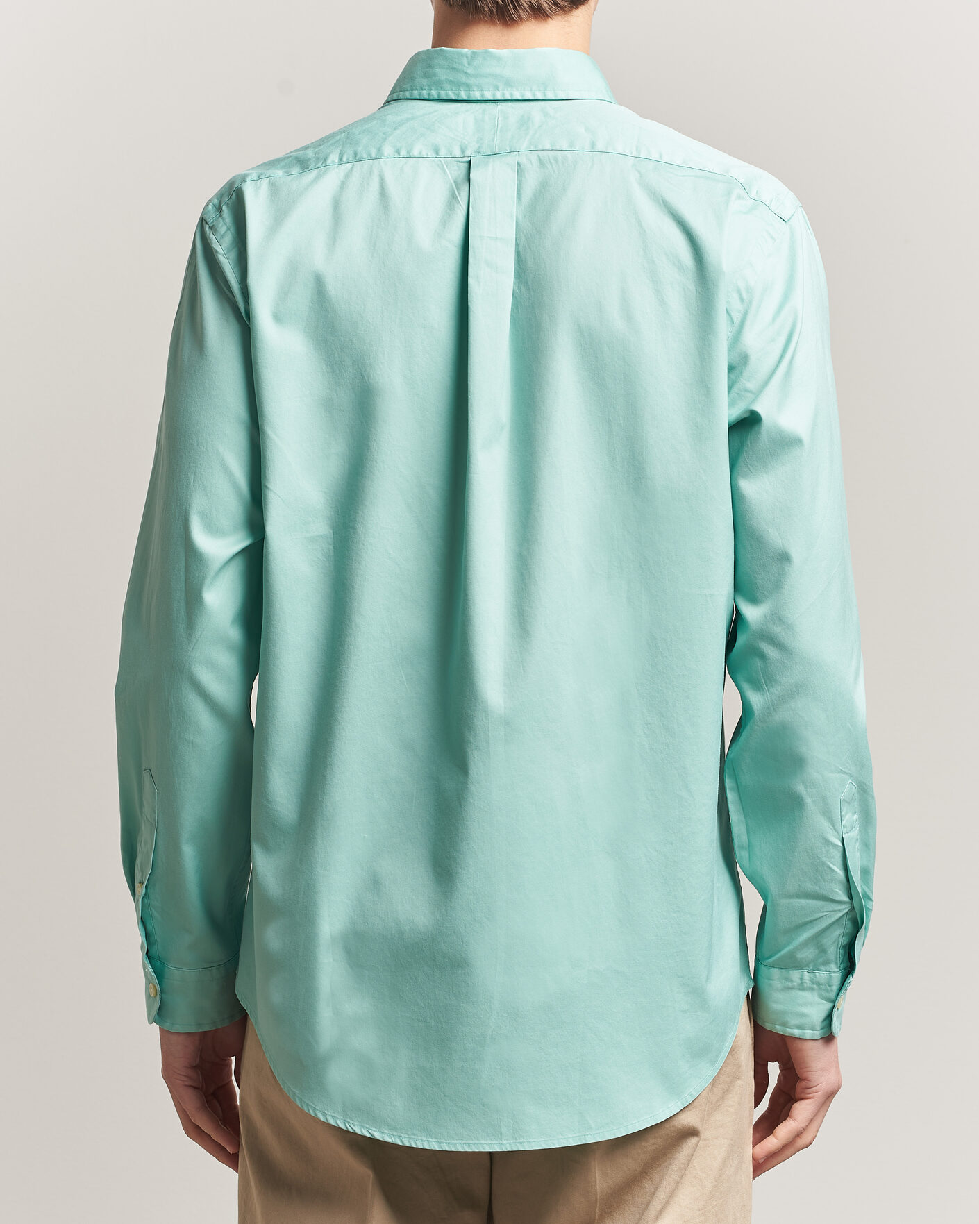 Herr | Skjortor | Polo Ralph Lauren | Custom Fit Garment Twill Shirt Celadon
