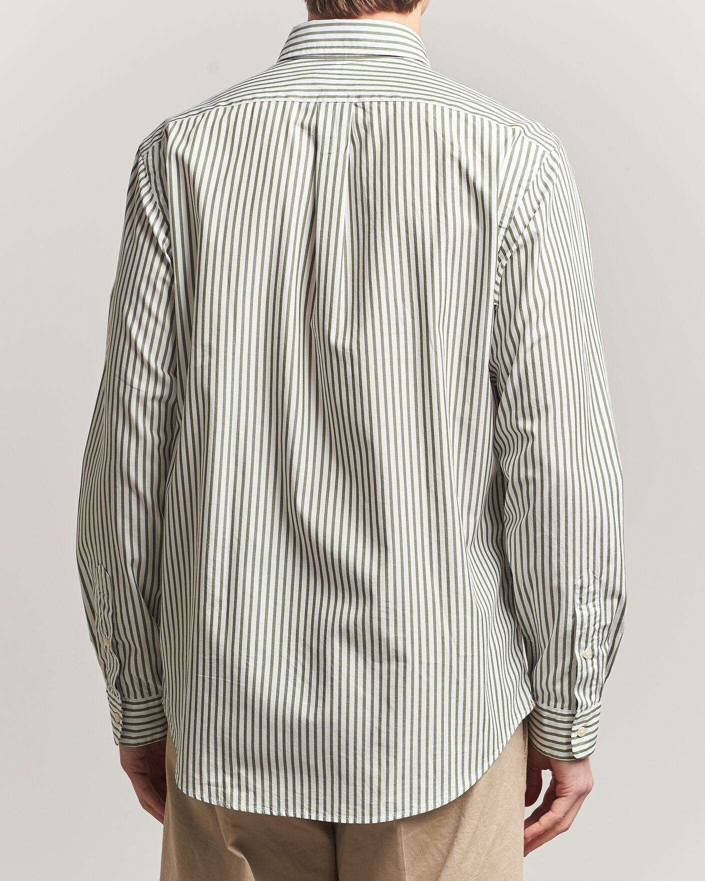 Herr | Skjortor | Polo Ralph Lauren | Custom Fit Poplin Striped Shirt Garden Trail