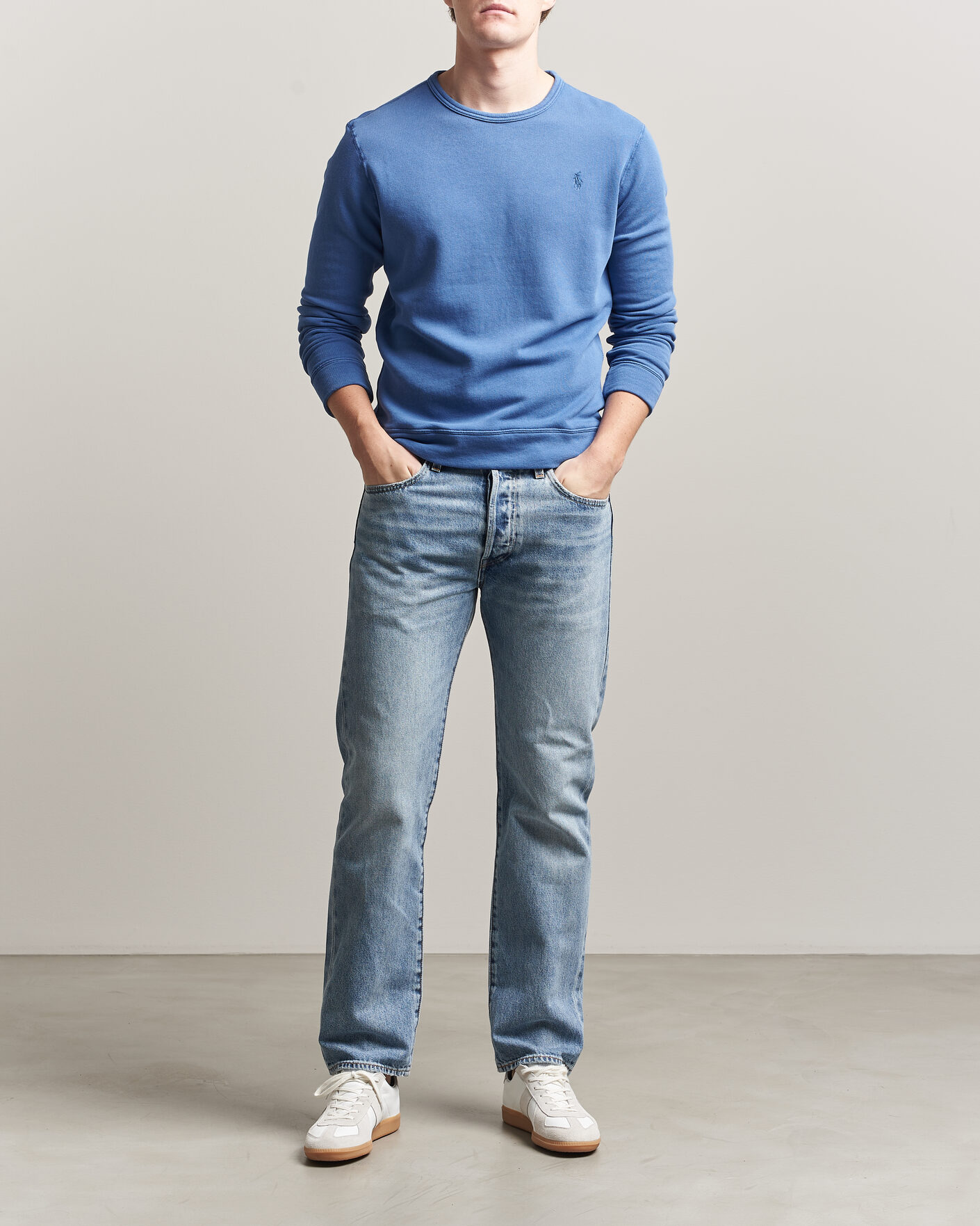 Herr | Tröjor | Polo Ralph Lauren | Island Terry Sweatshirt Modern Royal