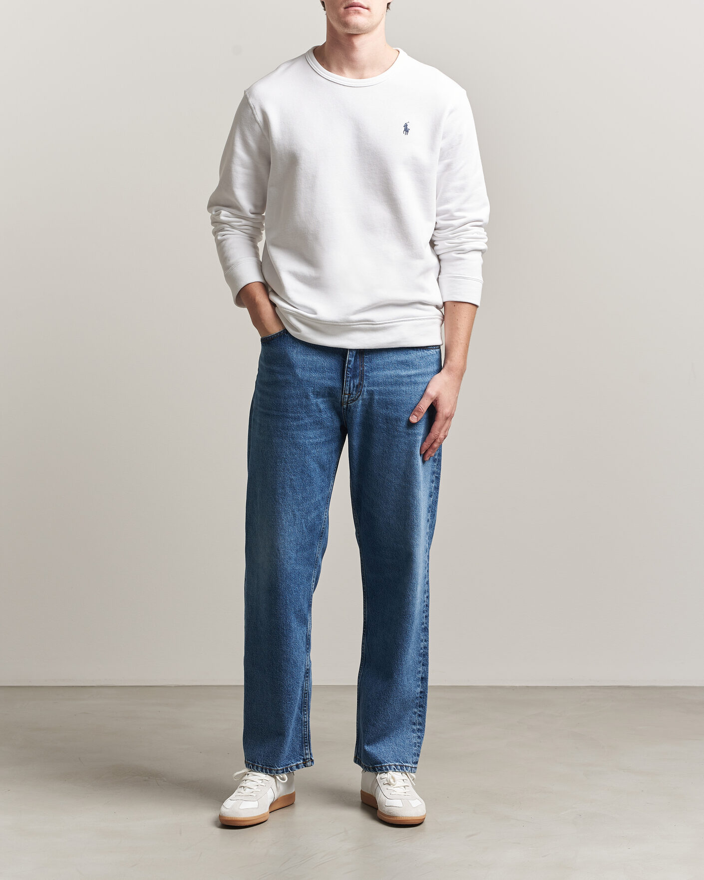 Herr | Tröjor | Polo Ralph Lauren | Island Terry Sweatshirt White