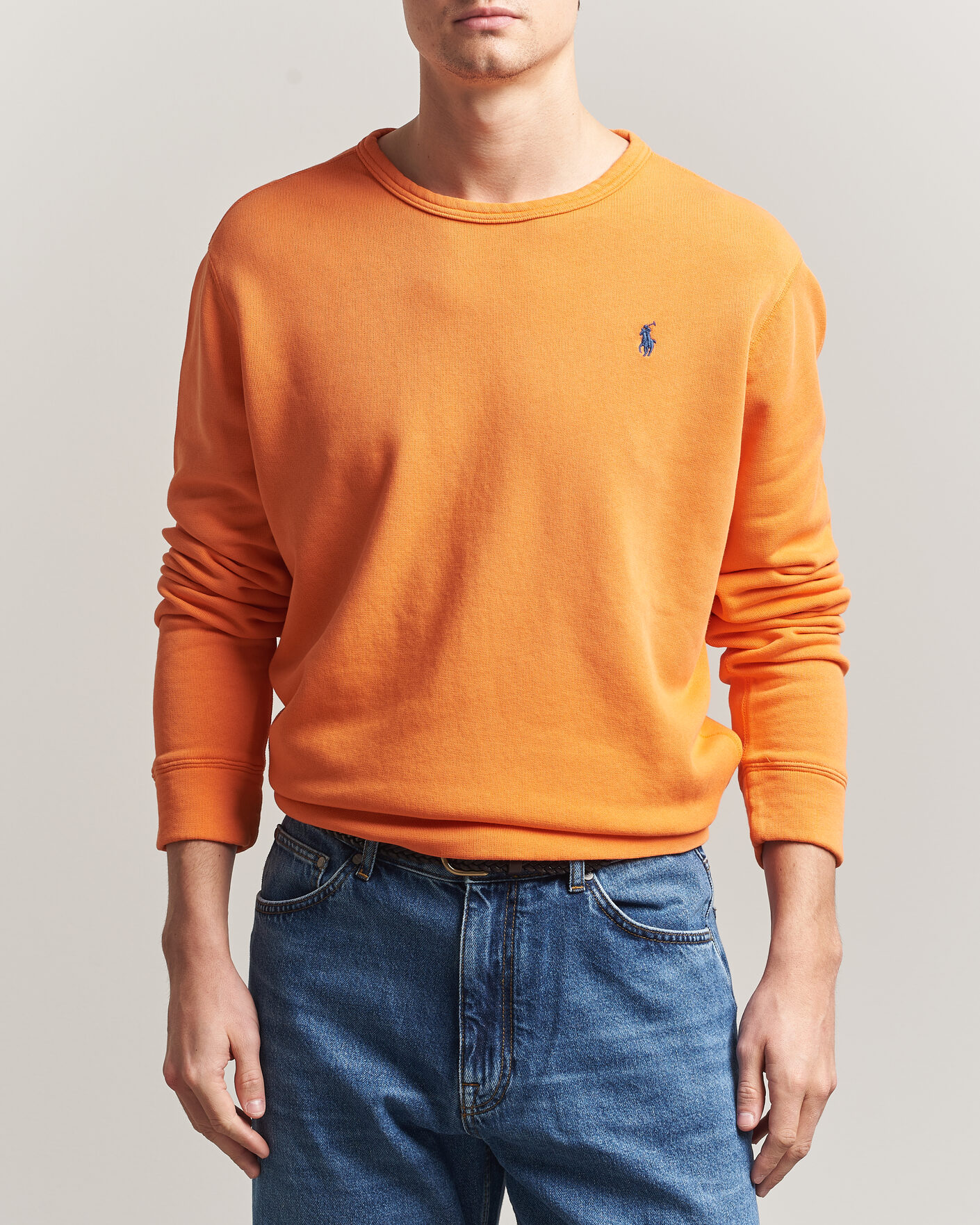 Herr | Tröjor | Polo Ralph Lauren | Island Terry Sweatshirt Resort Orange