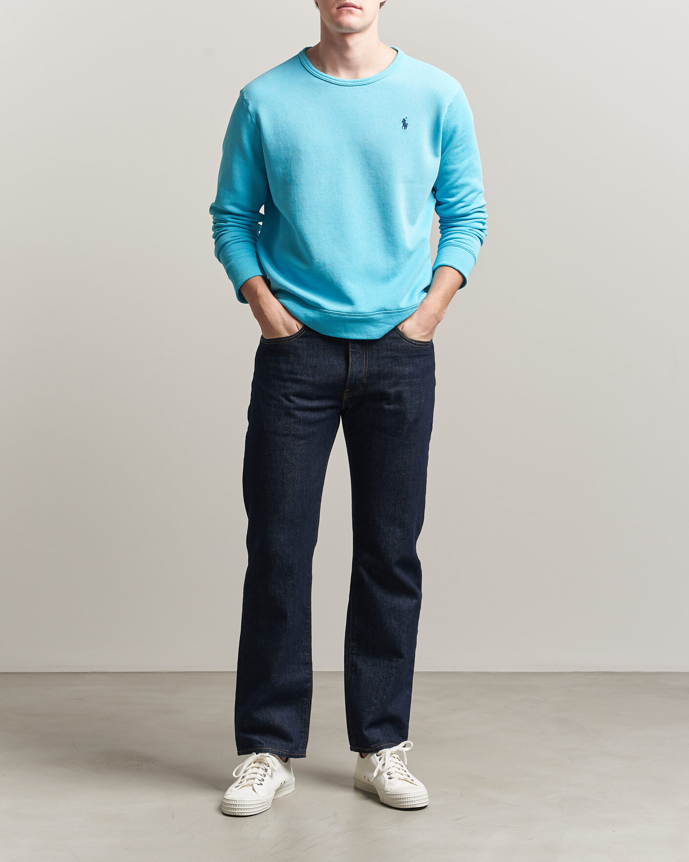 Herr | Tröjor | Polo Ralph Lauren | Island Terry Sweatshirt Perfect Turqoise