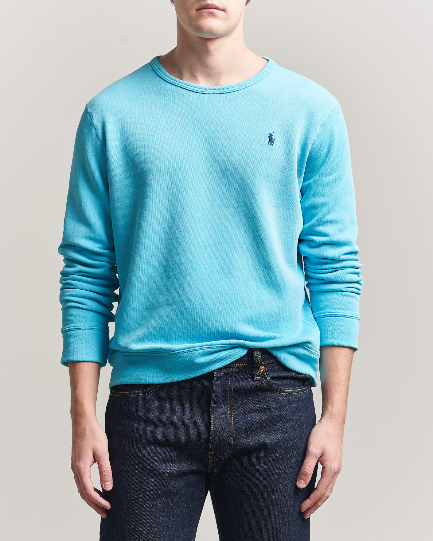 Herr | Tröjor | Polo Ralph Lauren | Island Terry Sweatshirt Perfect Turqoise