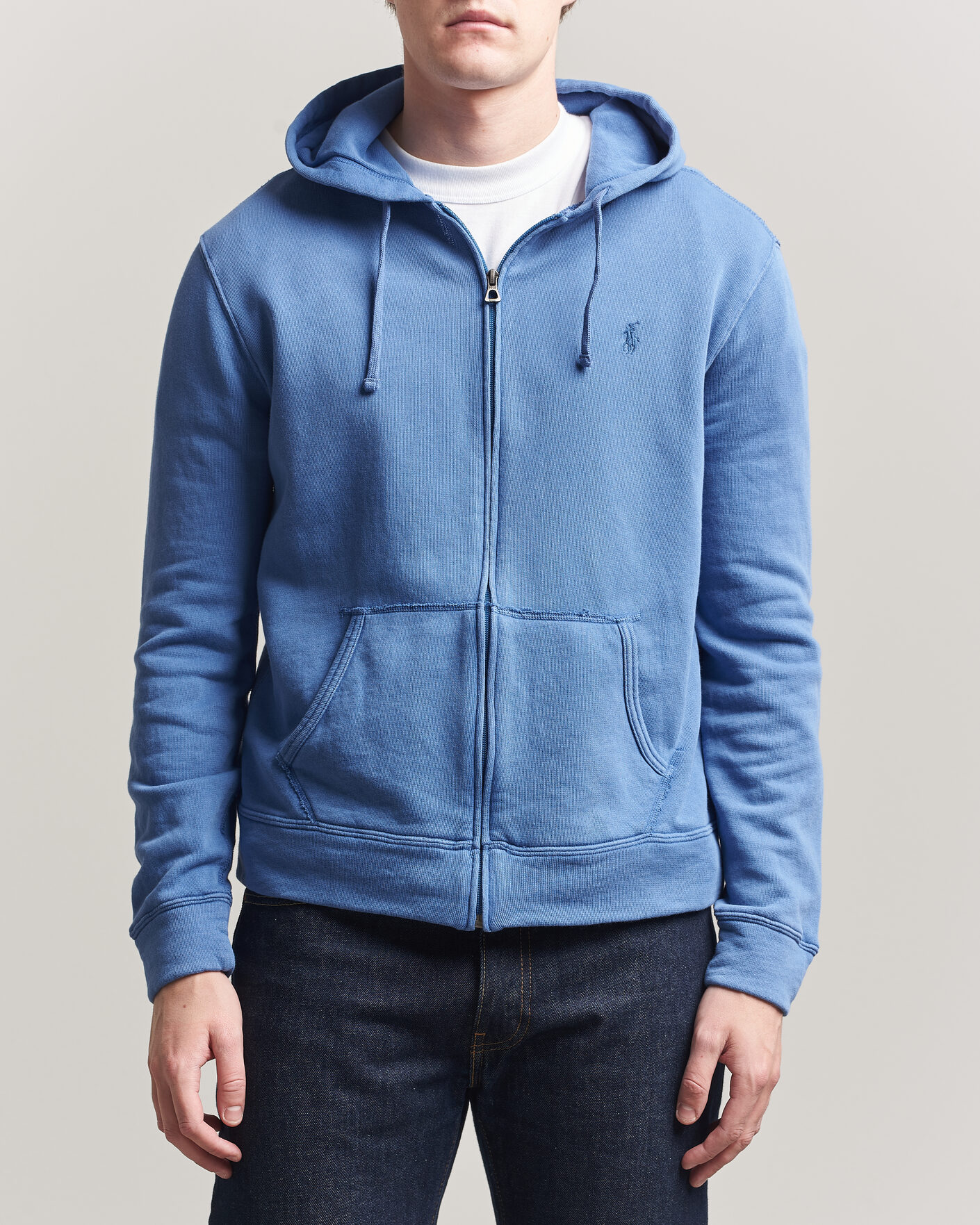 Herr | Tröjor | Polo Ralph Lauren | Island Terry Full Zip Hoodie Modern Royal