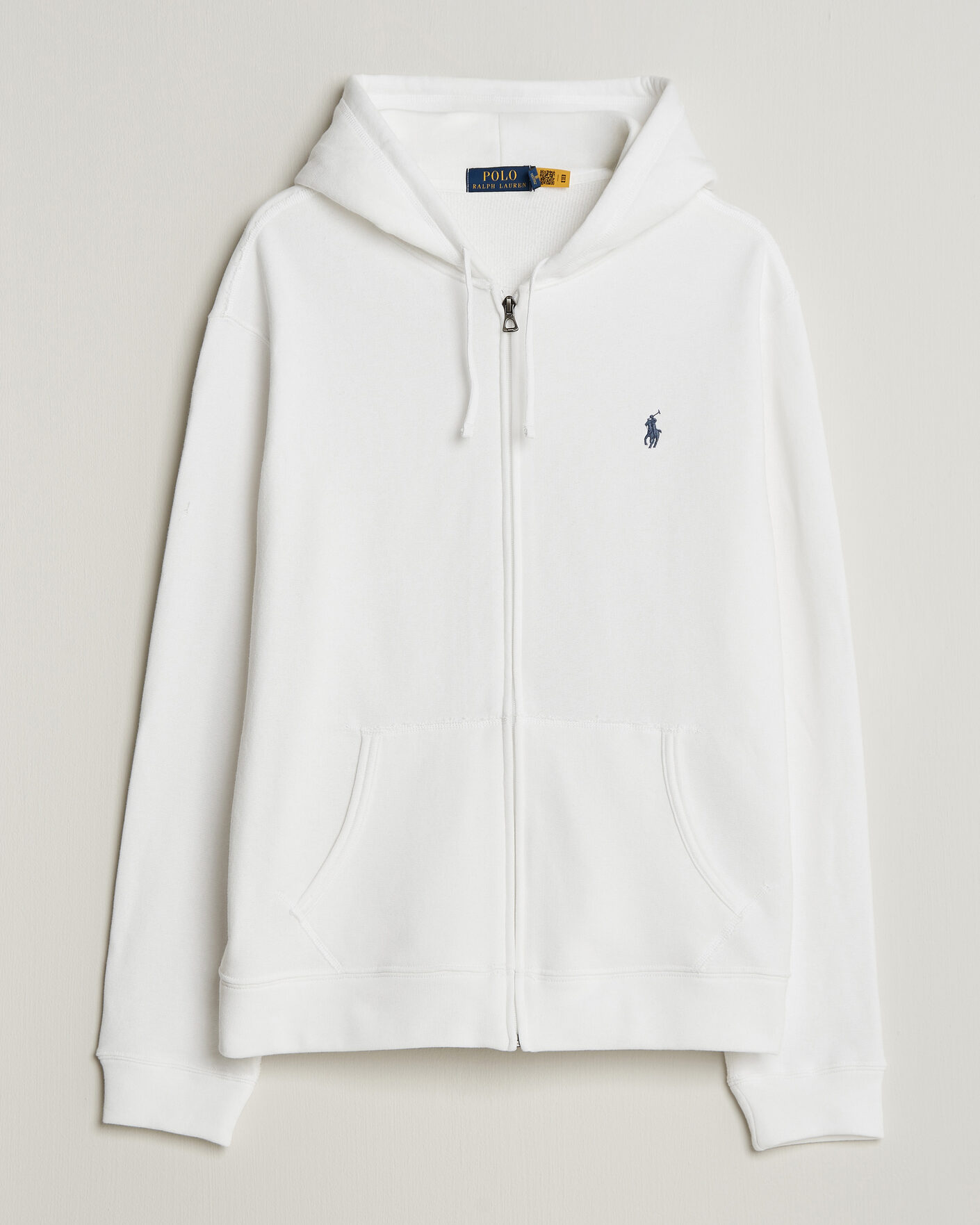 Herr | Tröjor | Polo Ralph Lauren | Island Terry Full Zip Hoodie White
