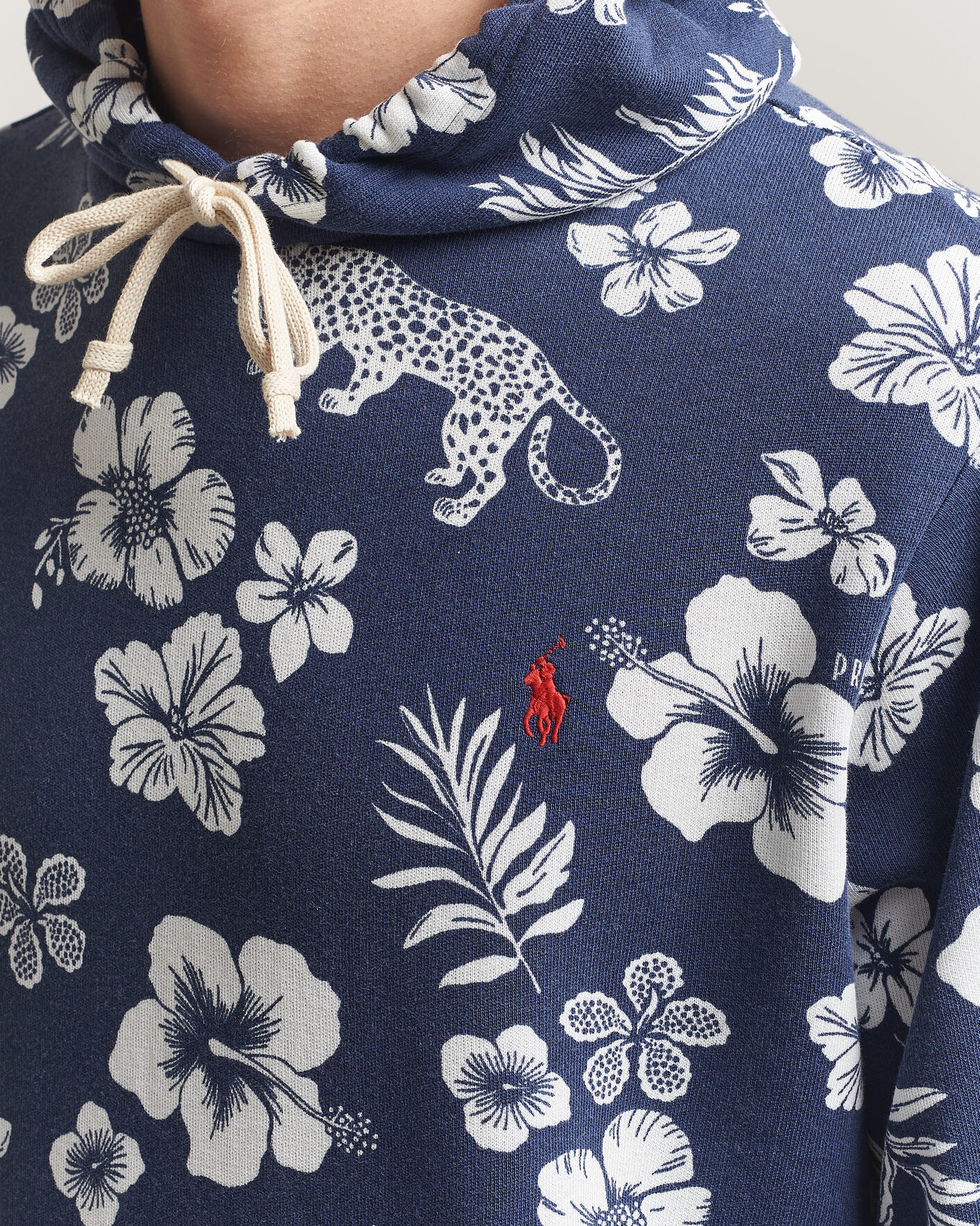 Herr | Tröjor | Polo Ralph Lauren | Island Terry Hoodie Jaguar Tropical