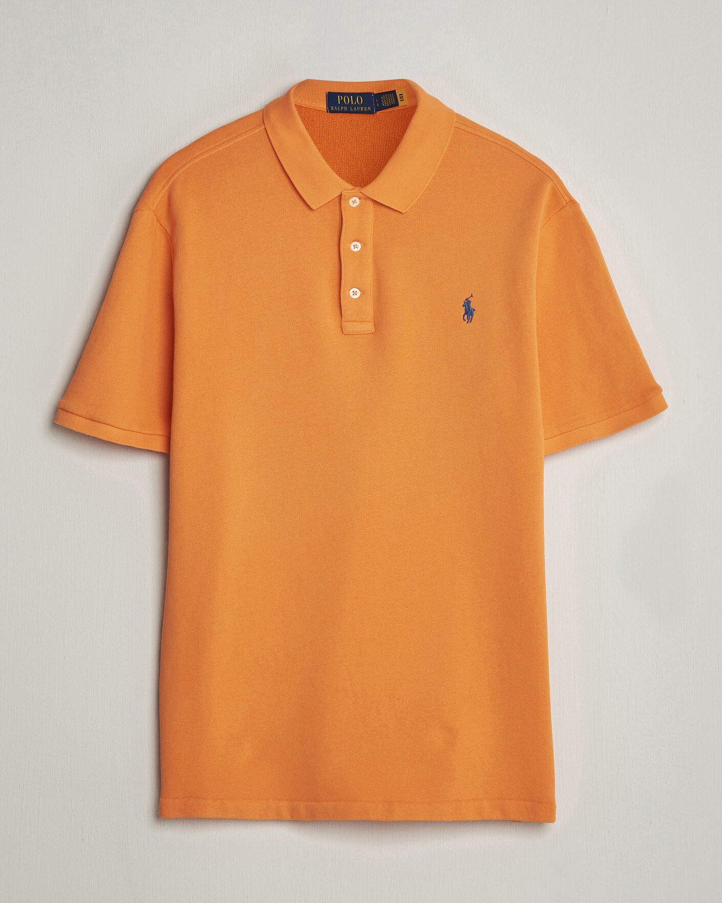 Herr | Pikéer | Polo Ralph Lauren | Island Terry Polo Resort Orange