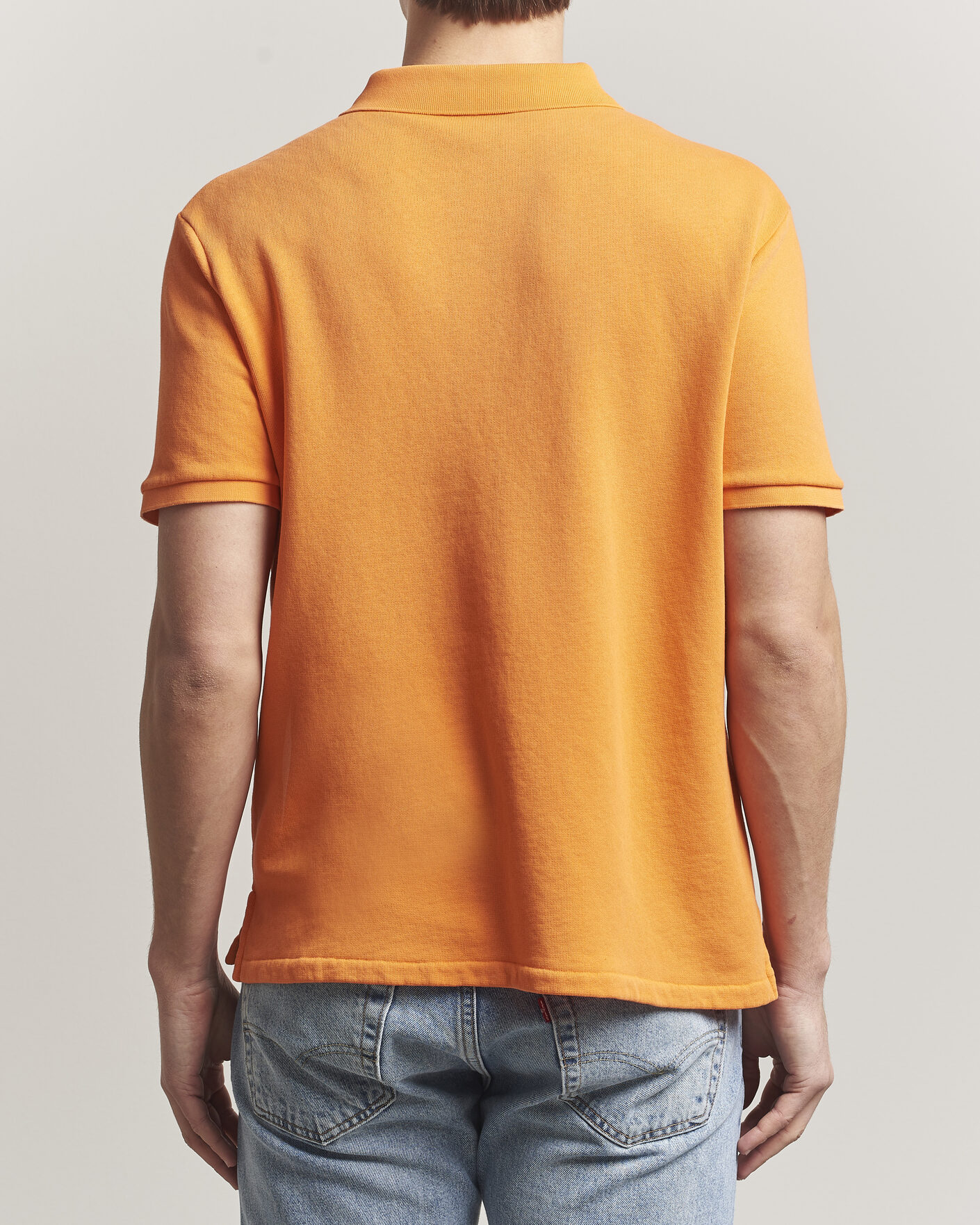 Herr | Pikéer | Polo Ralph Lauren | Island Terry Polo Resort Orange