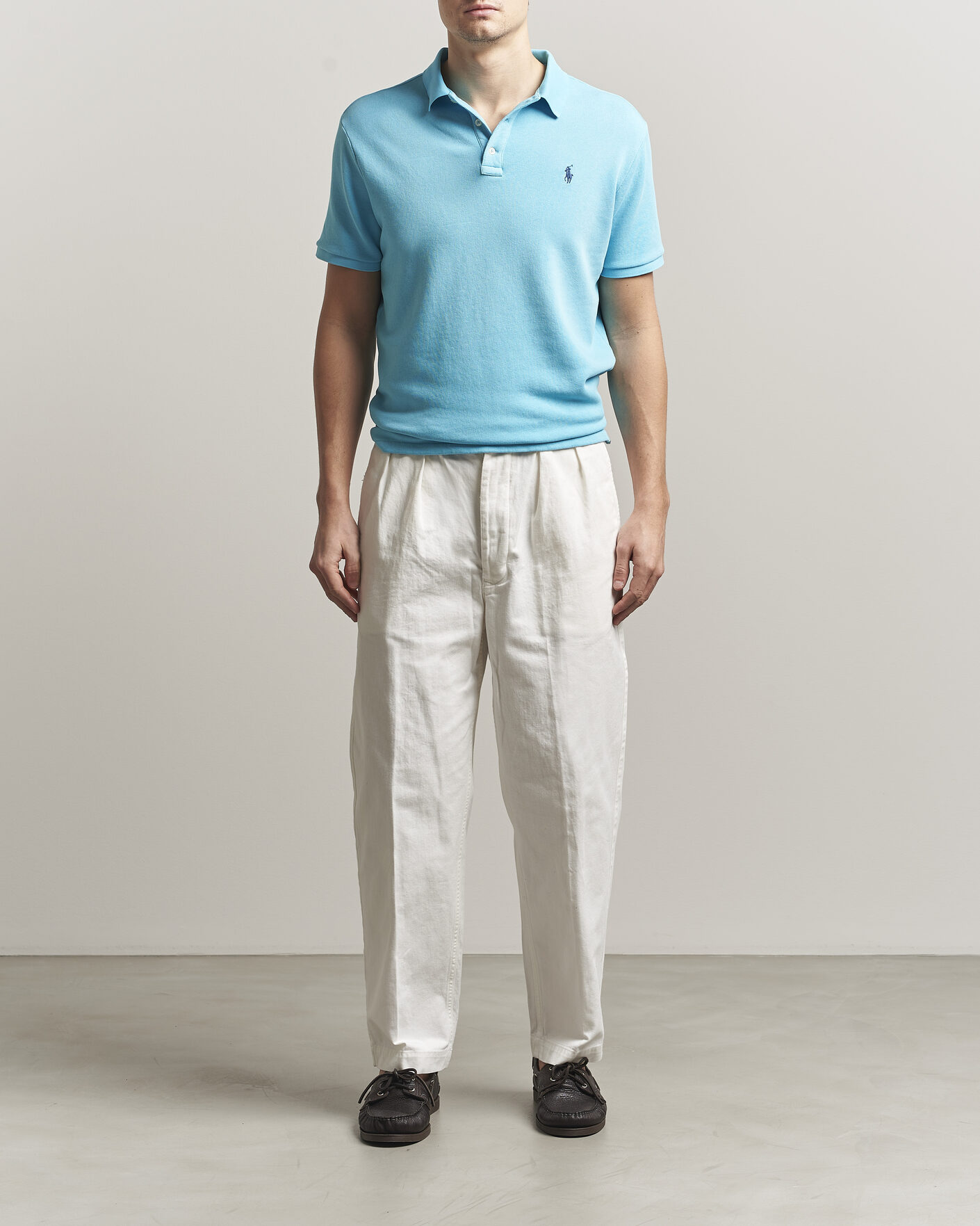 Herr | Pikéer | Polo Ralph Lauren | Island Terry Polo Perfect Turqoise