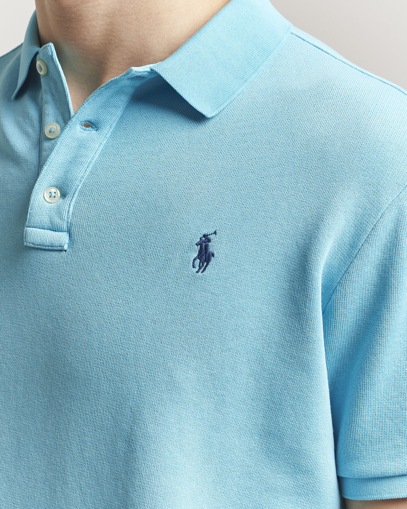 Herr | Pikéer | Polo Ralph Lauren | Island Terry Polo Perfect Turqoise