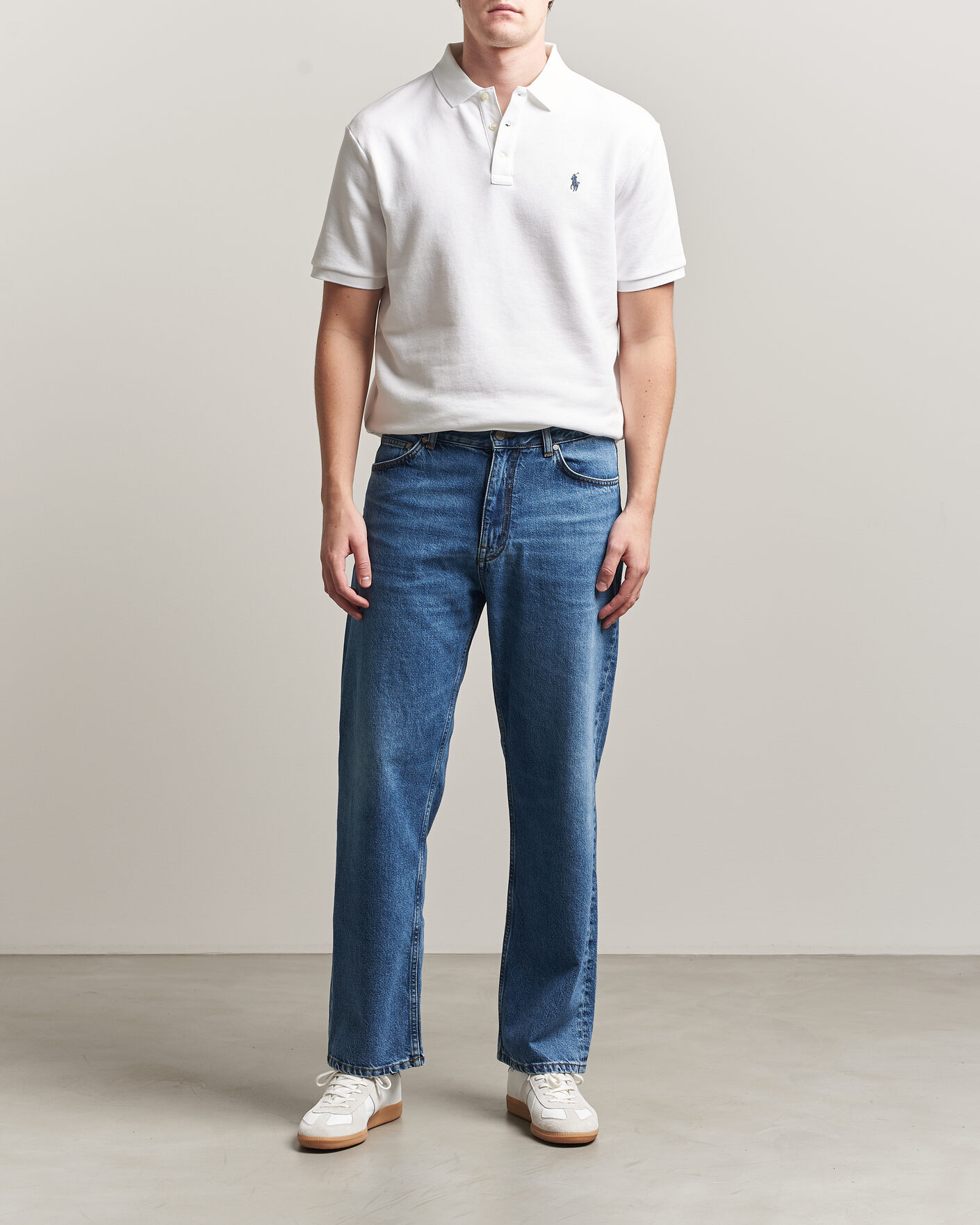 Herr | Pikéer | Polo Ralph Lauren | Island Terry Polo White