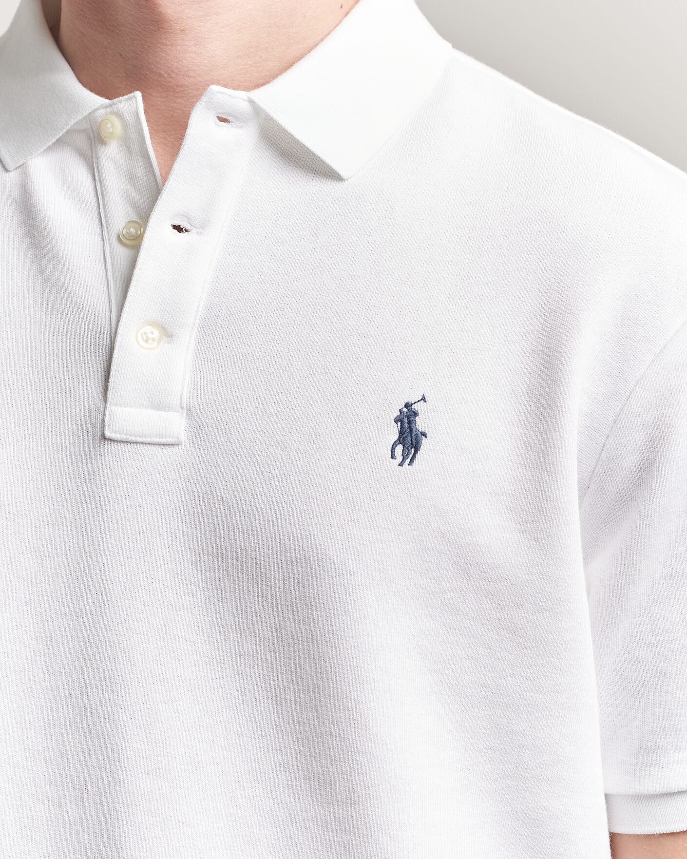 Herr | Pikéer | Polo Ralph Lauren | Island Terry Polo White