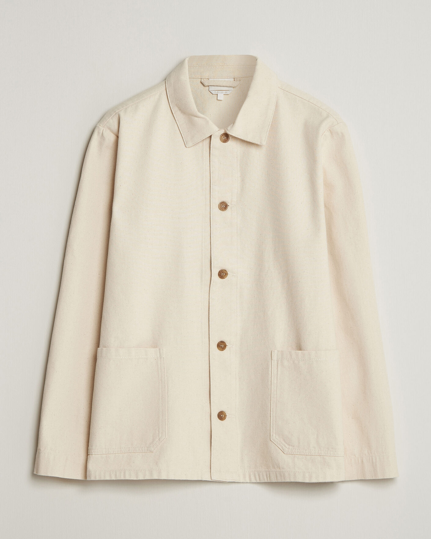 Herr | Skjortor | A.P.C. | Kerlouan Denim Overshirt Ecru