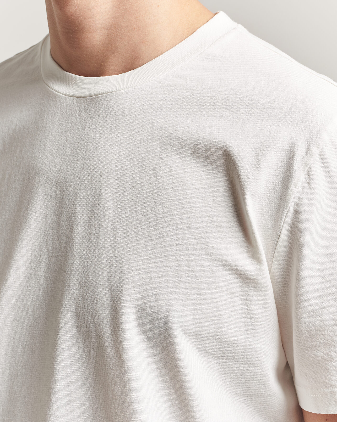 Herr | T-Shirts | A.P.C. | Printed Crew Neck T-Shirt Off White