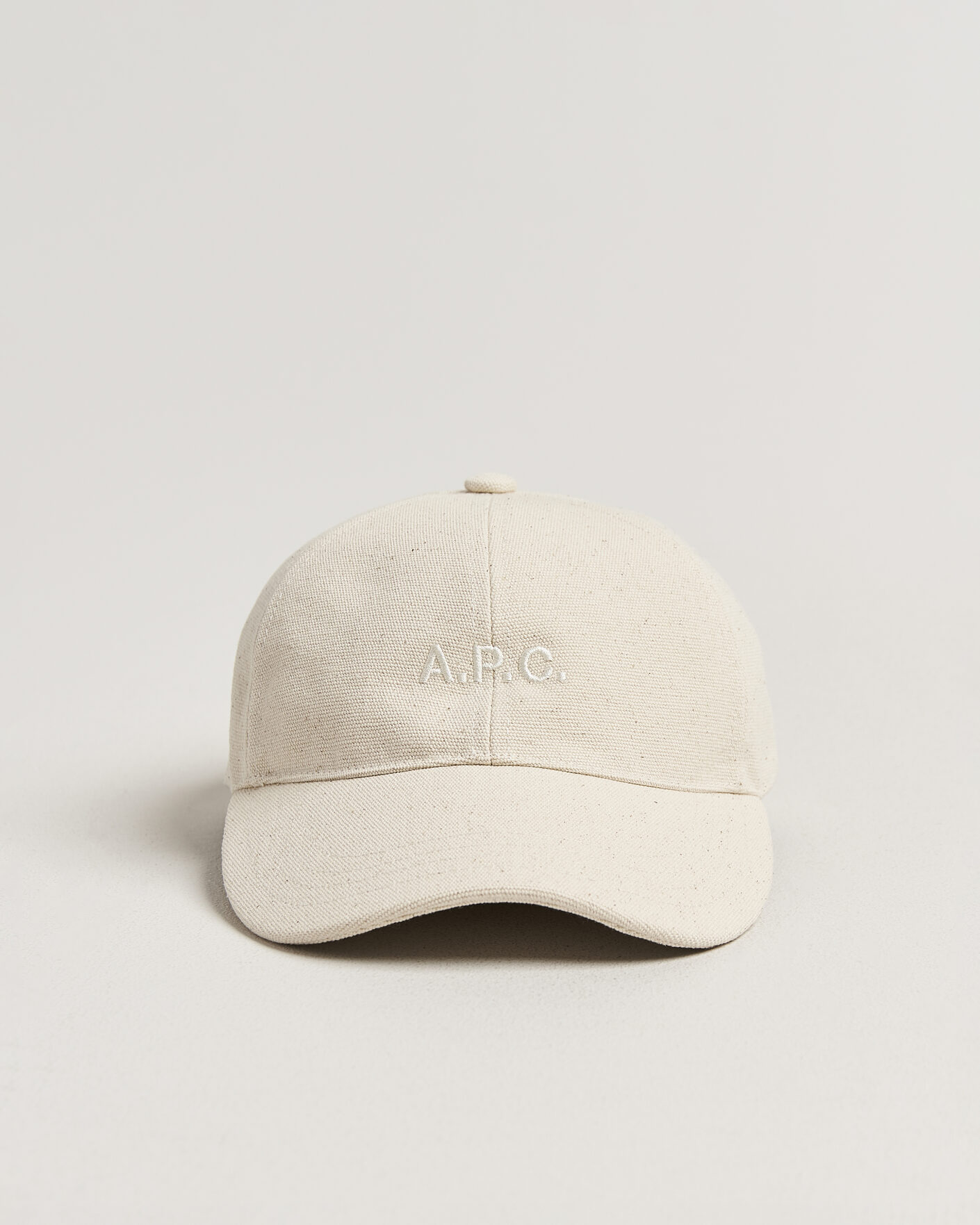 Herr | Hattar & kepsar | A.P.C. | Charlie Baseball Cap Ecru