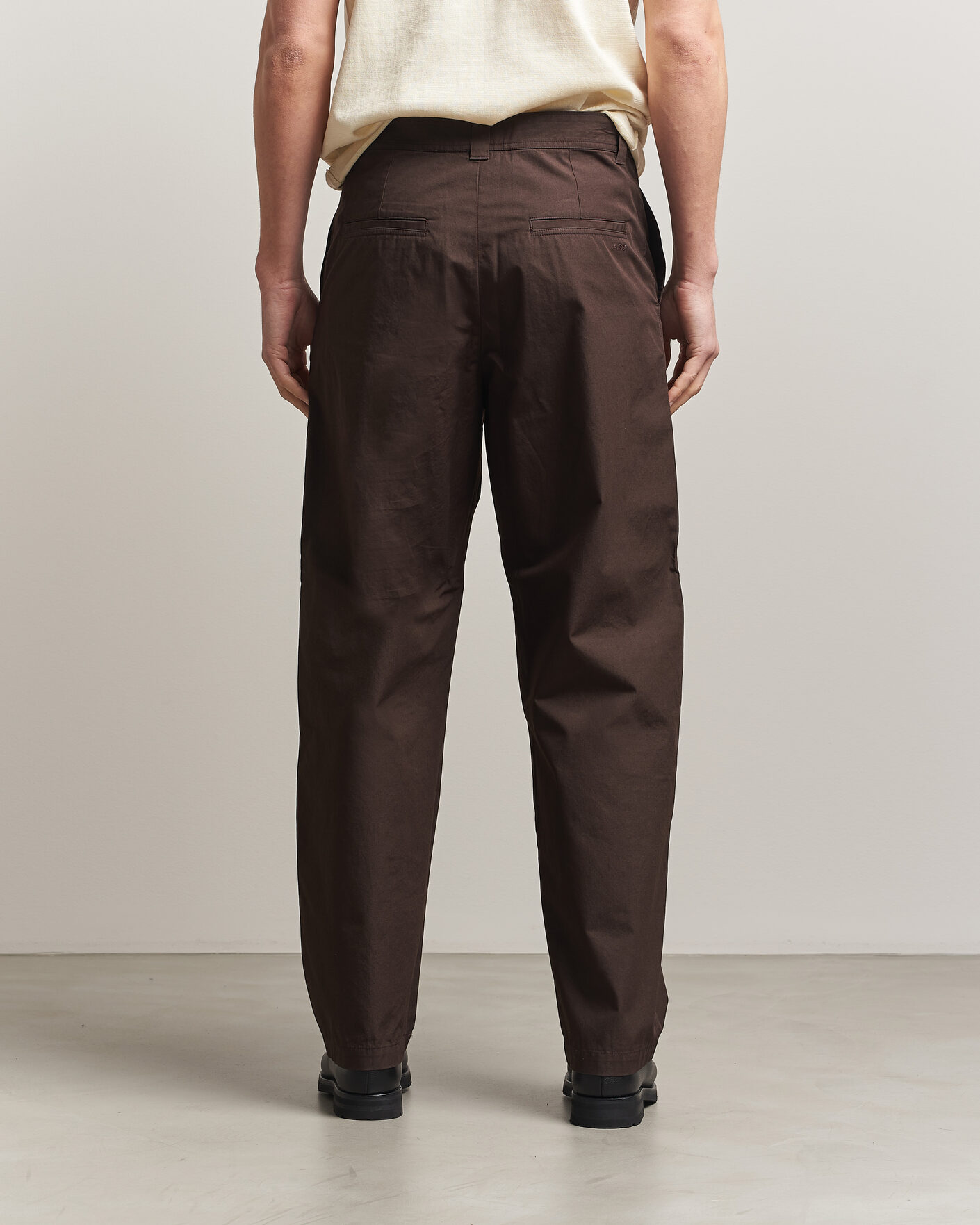 Herr | Byxor | A.P.C. | Dan Cotton Chinos Dark Brown