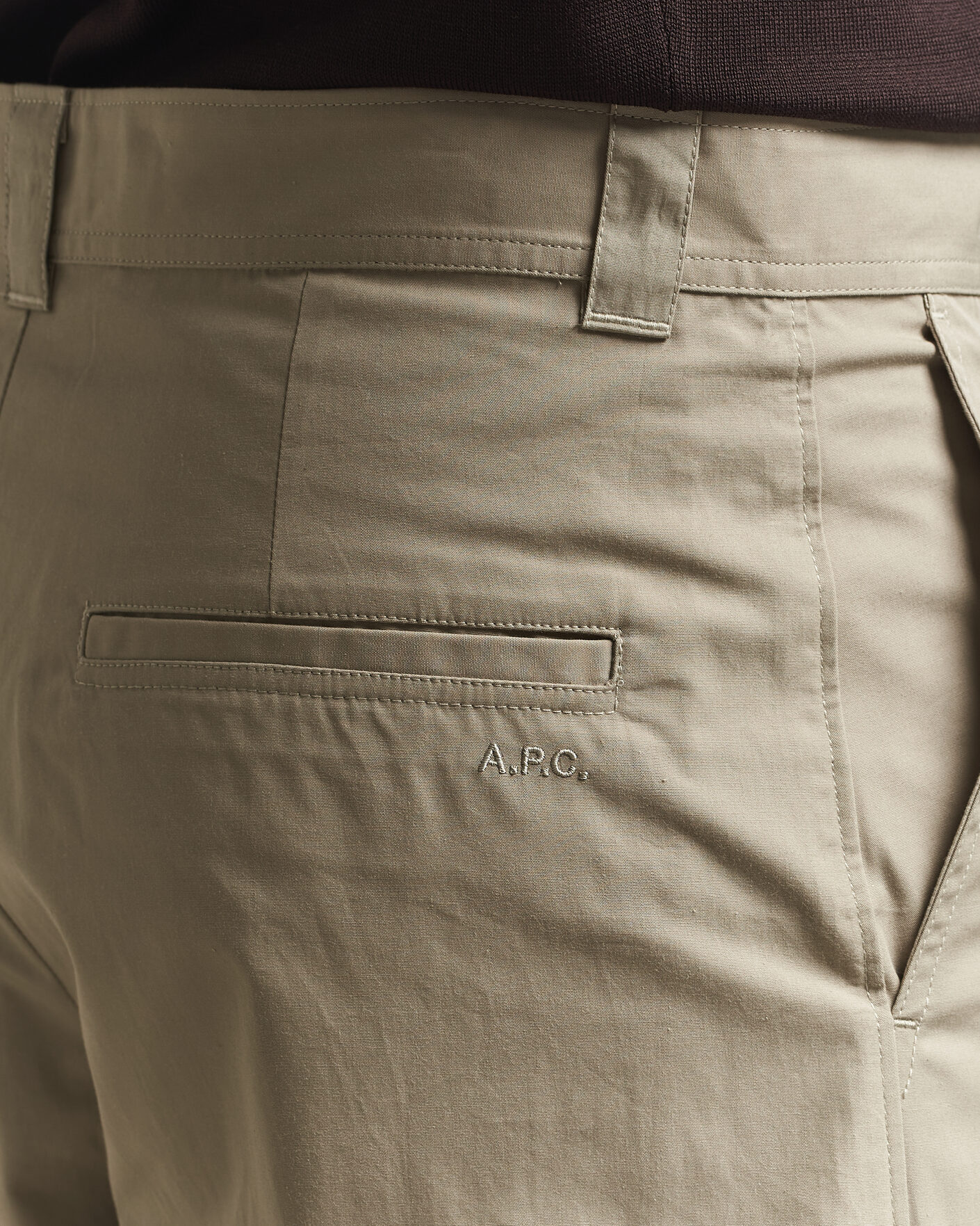 Herr | Byxor | A.P.C. | Dan Cotton Chinos Sage Green