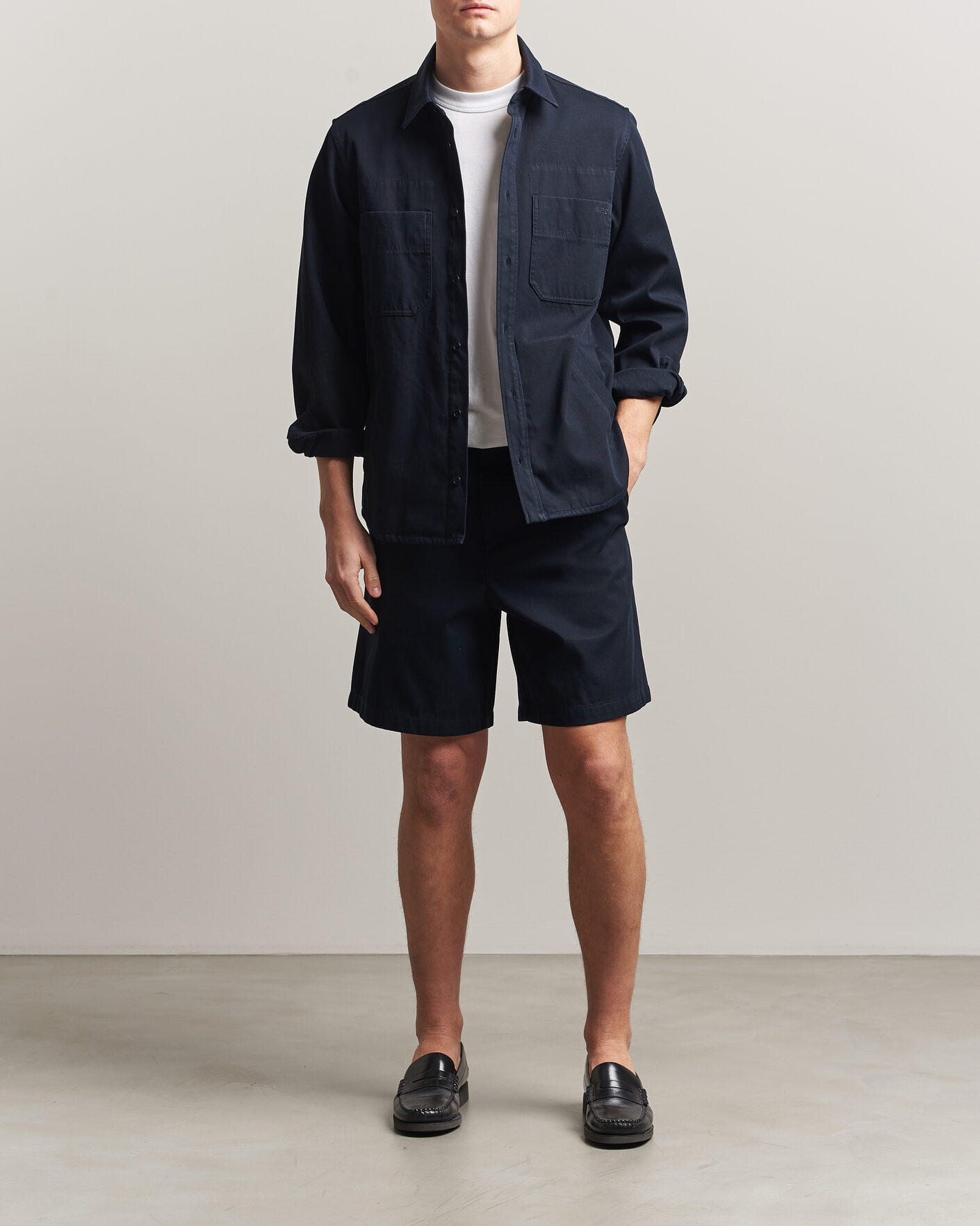 Herr | Shorts | A.P.C. | Otis Cotton Chino Shorts Dark Navy