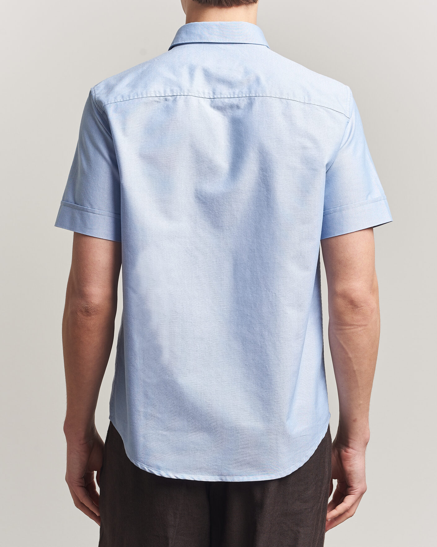Herr | Skjortor | A.P.C. | Jack Short Sleeve Shirt Light Blue