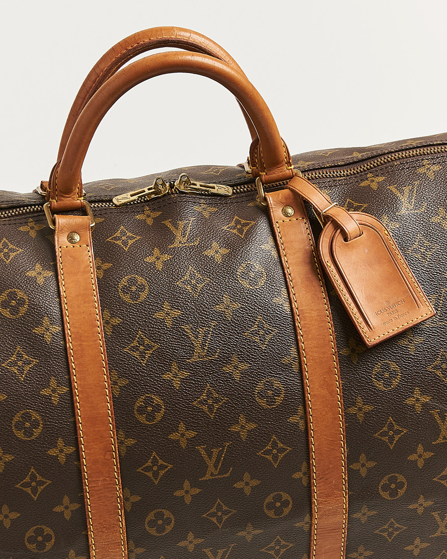 Herr | Pre-Owned & Vintage Bags | Louis Vuitton Pre-Owned | Keepall Bandouliére 60 Monogram