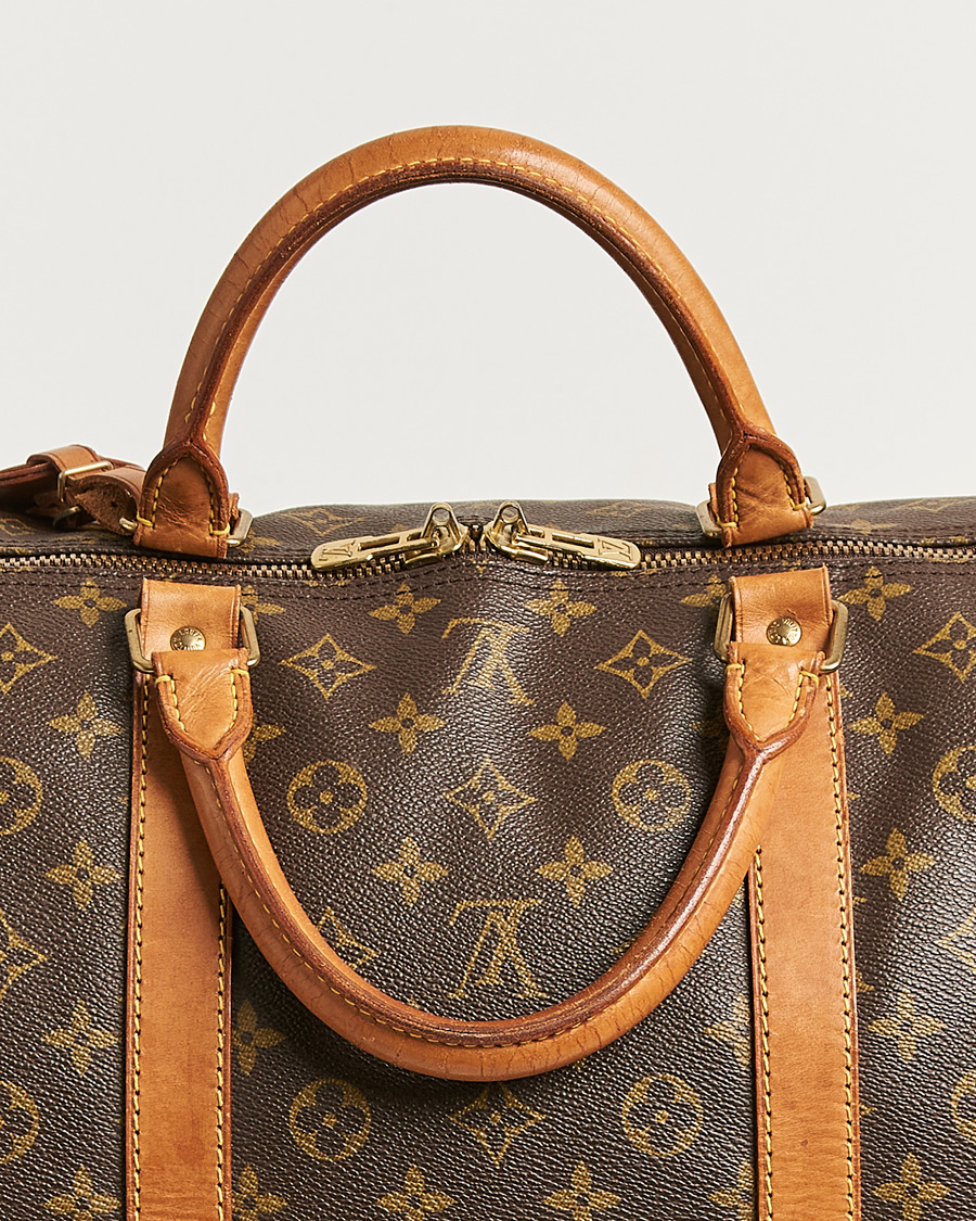 Herr | Pre-Owned & Vintage Bags | Louis Vuitton Pre-Owned | Keepall Bandouliére 60 Monogram