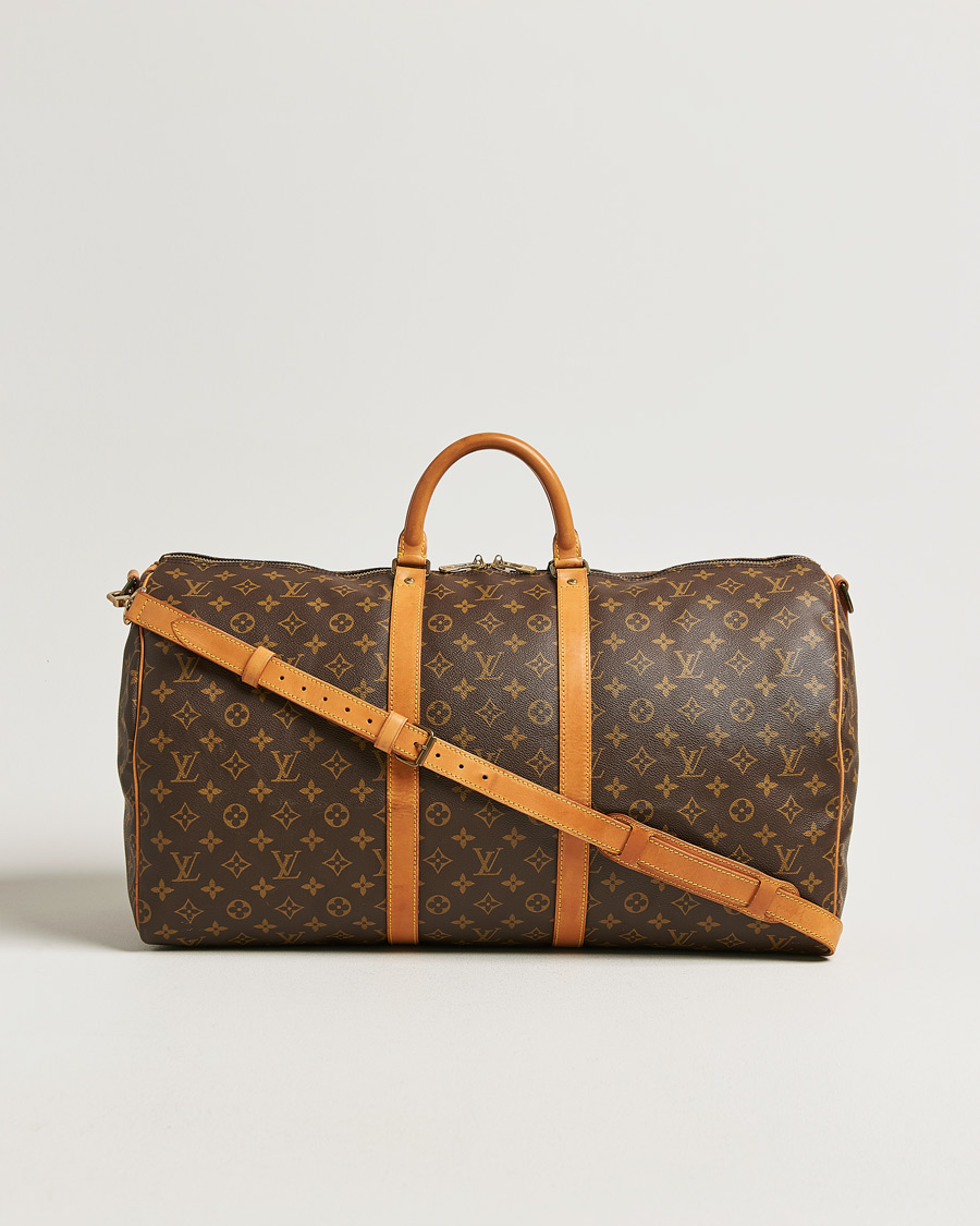 Herr | Pre-Owned & Vintage Bags | Louis Vuitton Pre-Owned | Keepall Bandouliére 55 Monogram