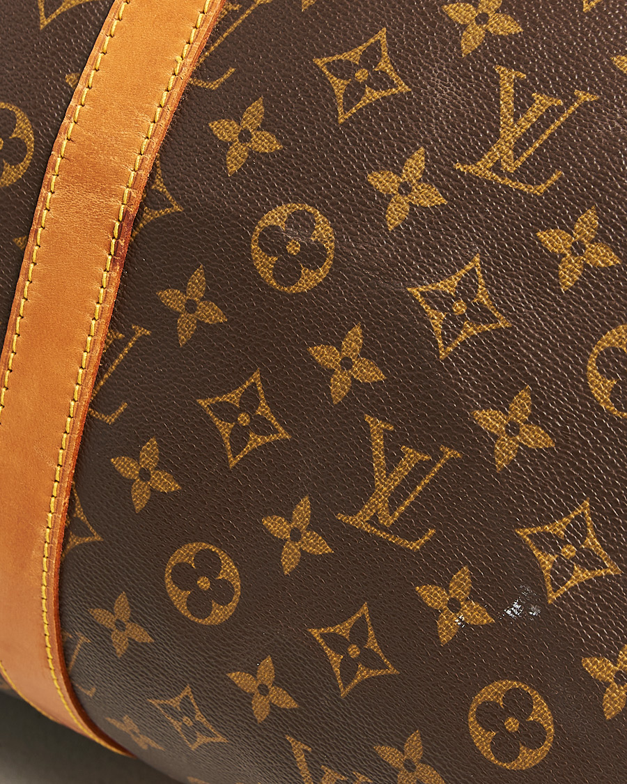 Herr | Pre-Owned & Vintage Bags | Louis Vuitton Pre-Owned | Keepall Bandouliére 55 Monogram
