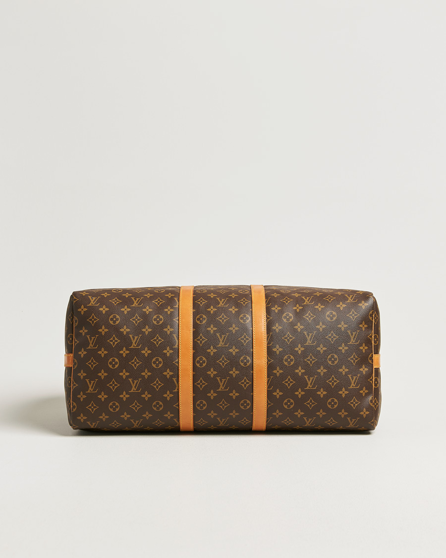 Herr | Pre-Owned & Vintage Bags | Louis Vuitton Pre-Owned | Keepall Bandouliére 55 Monogram