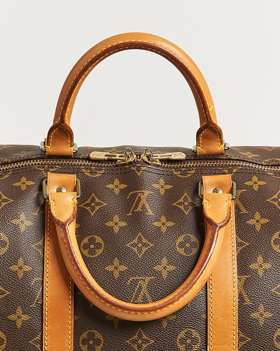 Herr | Pre-Owned & Vintage Bags | Louis Vuitton Pre-Owned | Keepall Bandouliére 55 Monogram