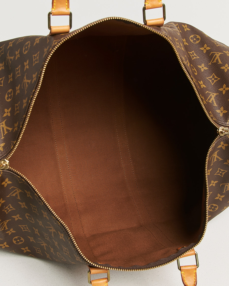 Herr | Pre-Owned & Vintage Bags | Louis Vuitton Pre-Owned | Keepall Bandouliére 55 Monogram